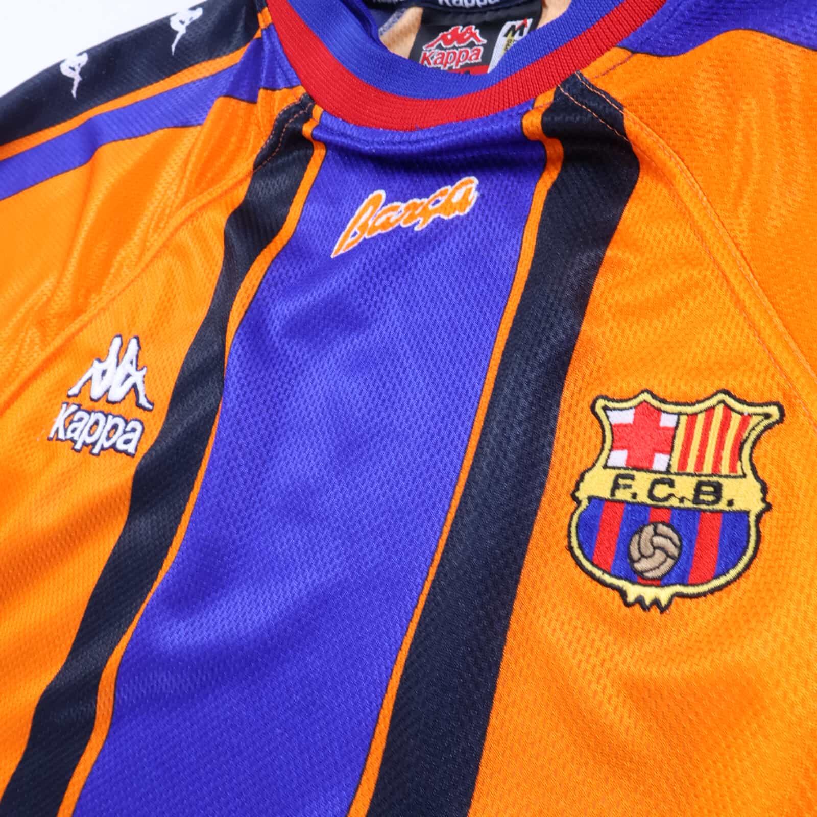 Barcelona Guardiola #4 1997/98 Away Shirt - M