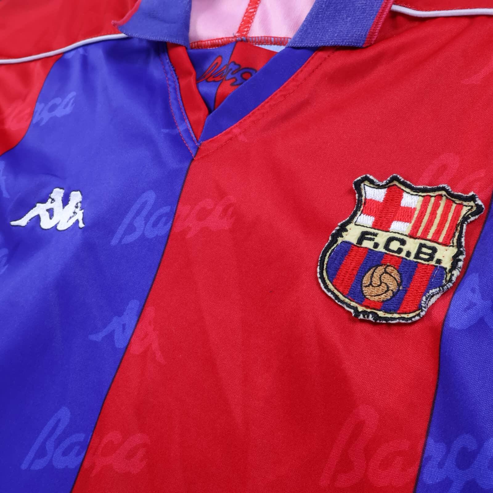 Barcelona 1992/97 Home Shirt - M- BACK