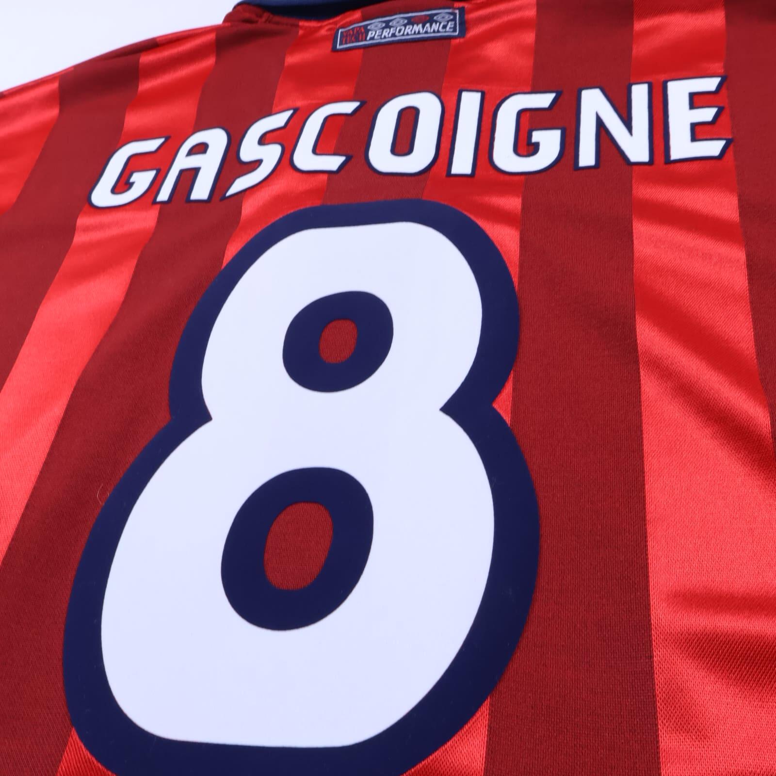 England Gascoigne #8 1997/99 Away Shirt - 2XL- TAGS