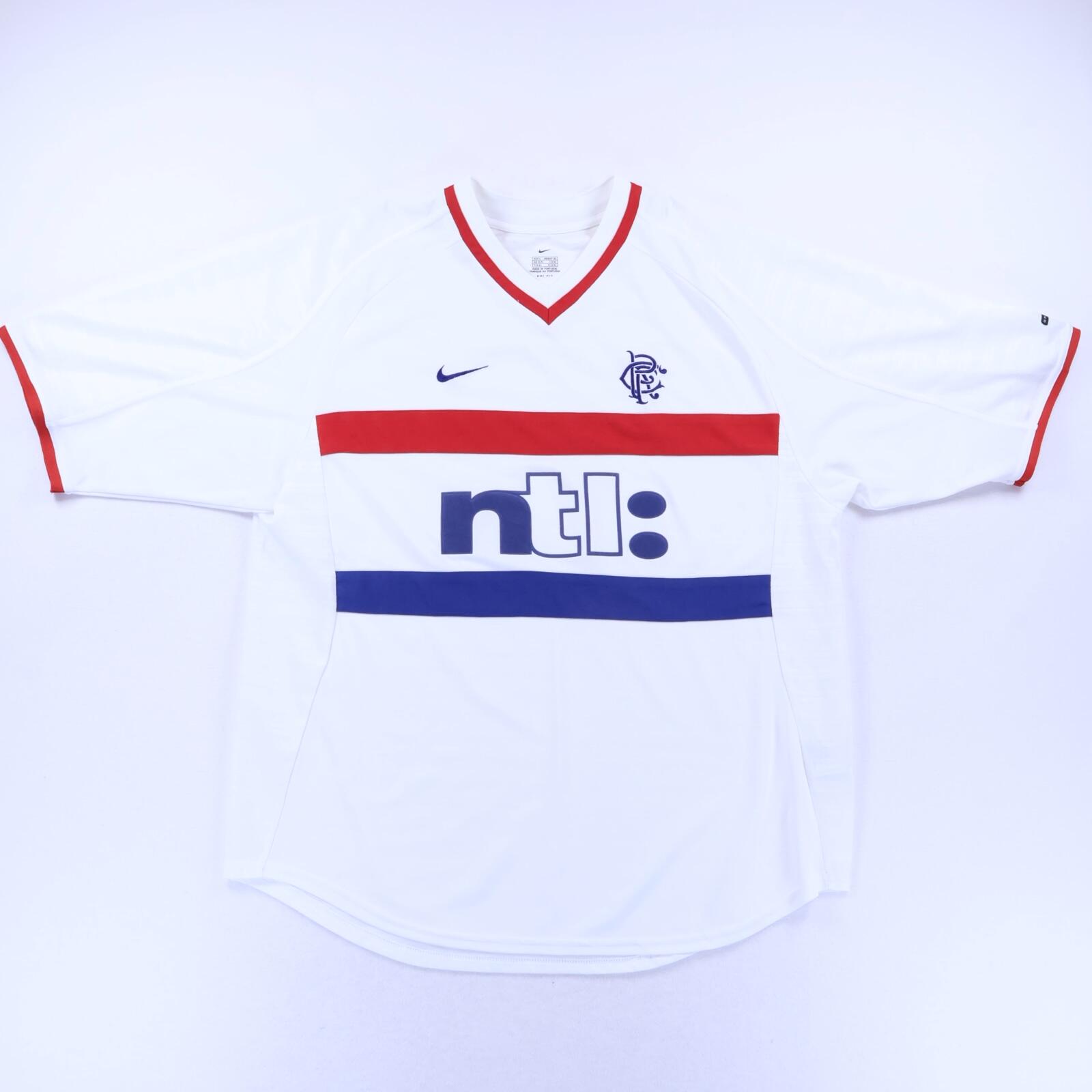 Rangers Fc 2000/01 Away Shirt - L- FRONT