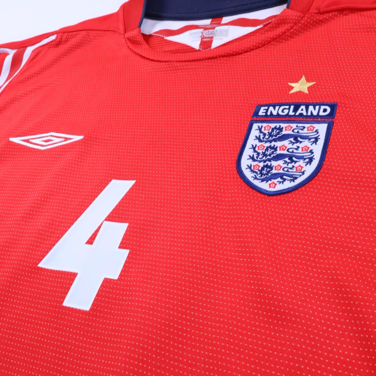 England Gerrard #4 2004/06 Away Shirt - L