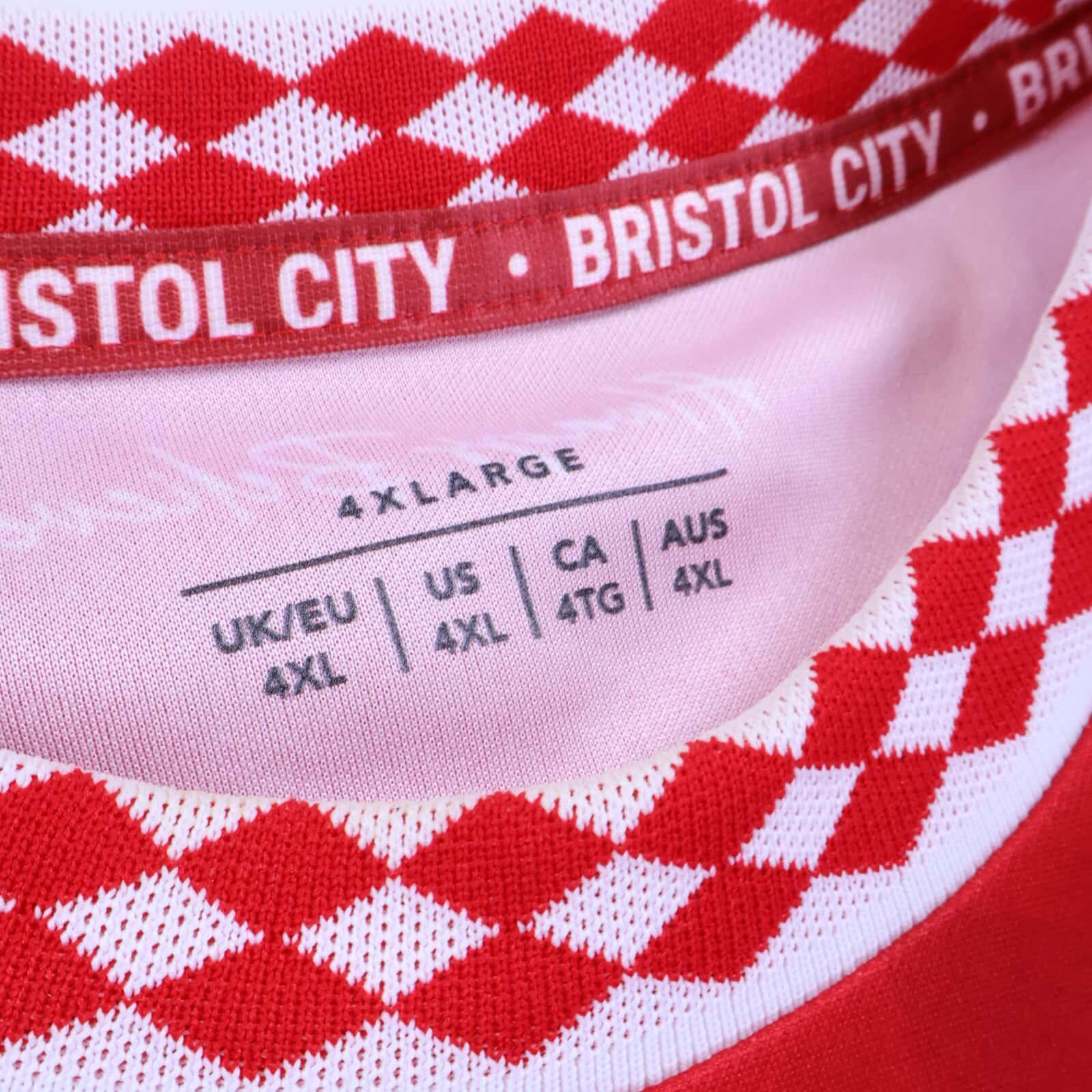 Bristol City F.C 2024/25 Home Shirt - 4XL