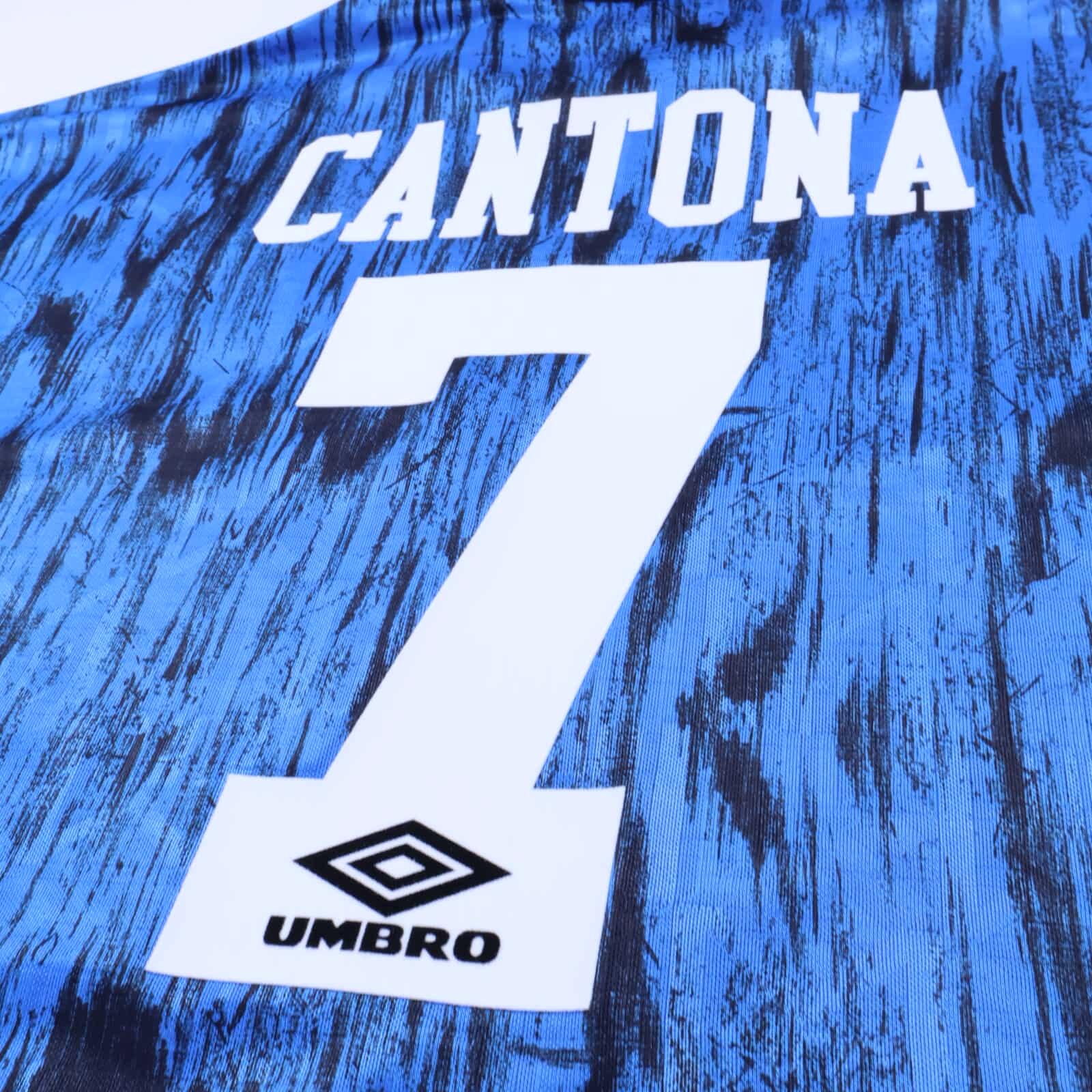 Manchester United Cantona #7 1992/93 Away Shirt - L- TAGS