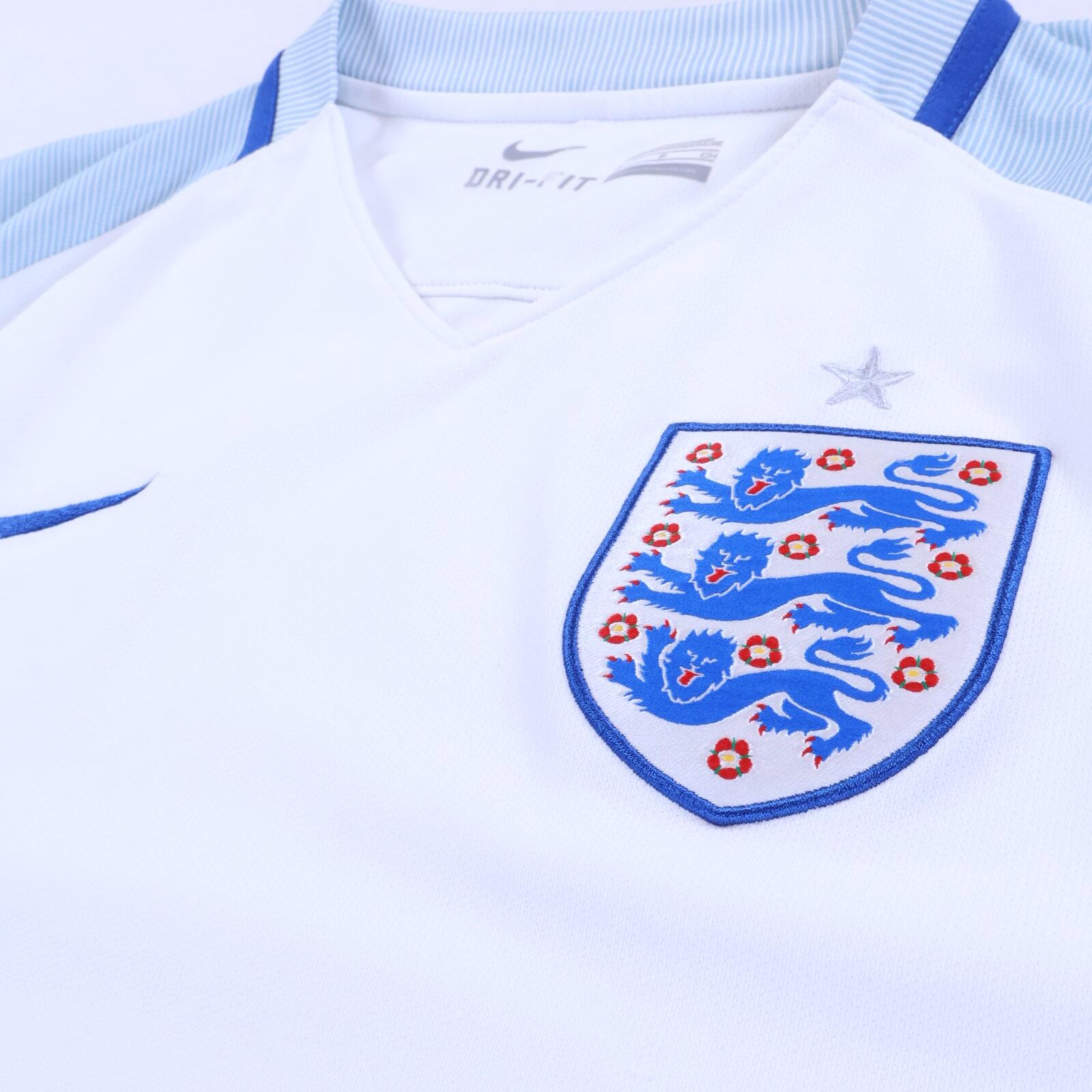 England 2016/17 Home Shirt - S- BACK