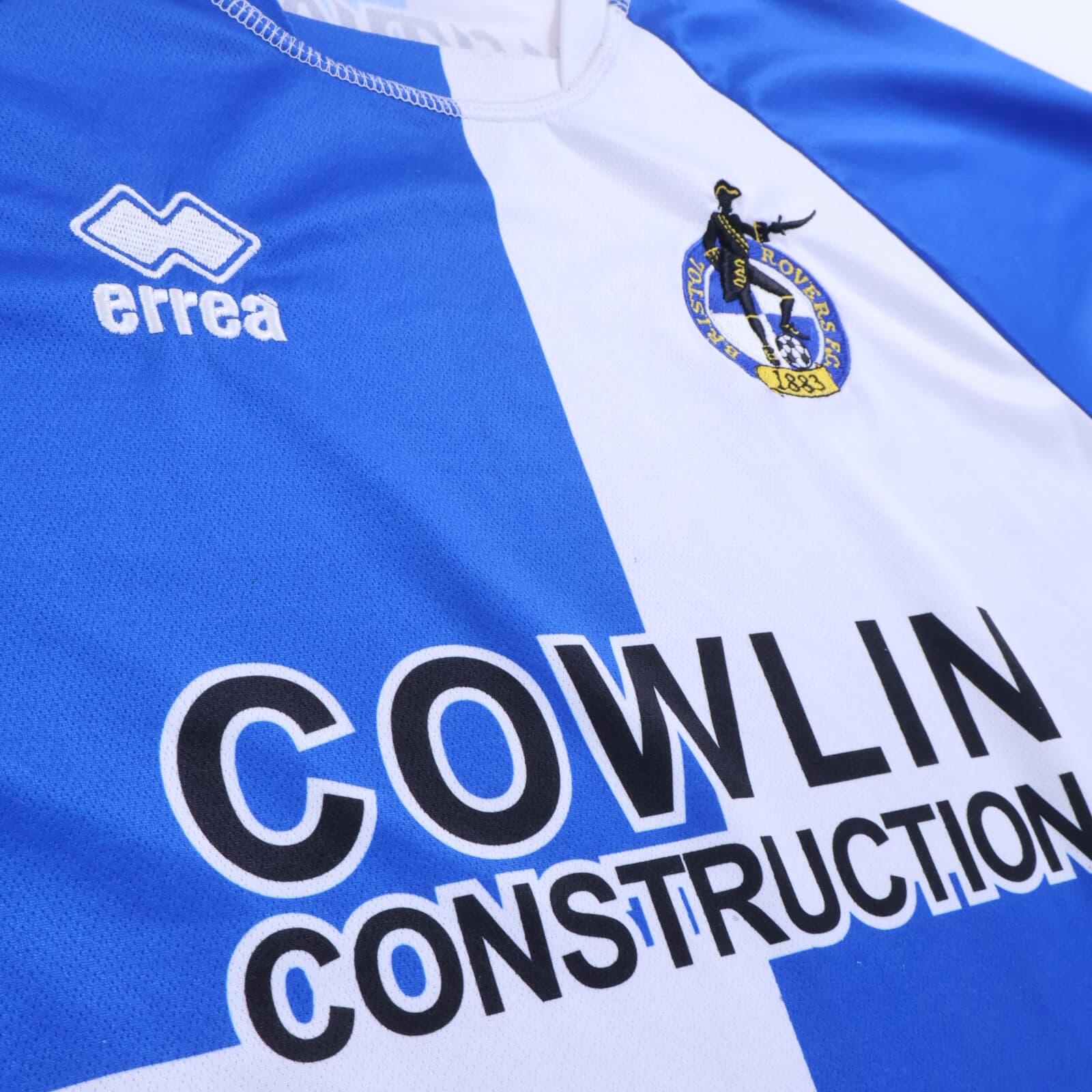 Bristol Rovers 1998/99 Home Shirt - L- BACK