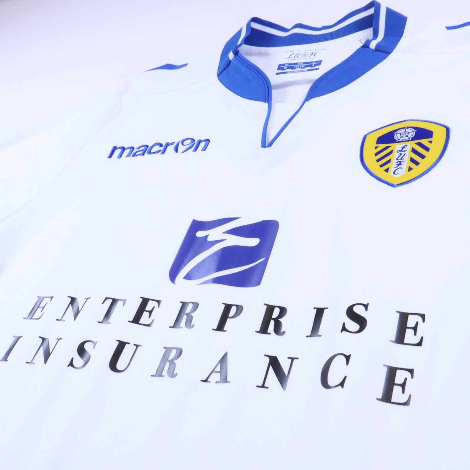 Leeds United 2011/12 Home Shirt - S/M- BACK