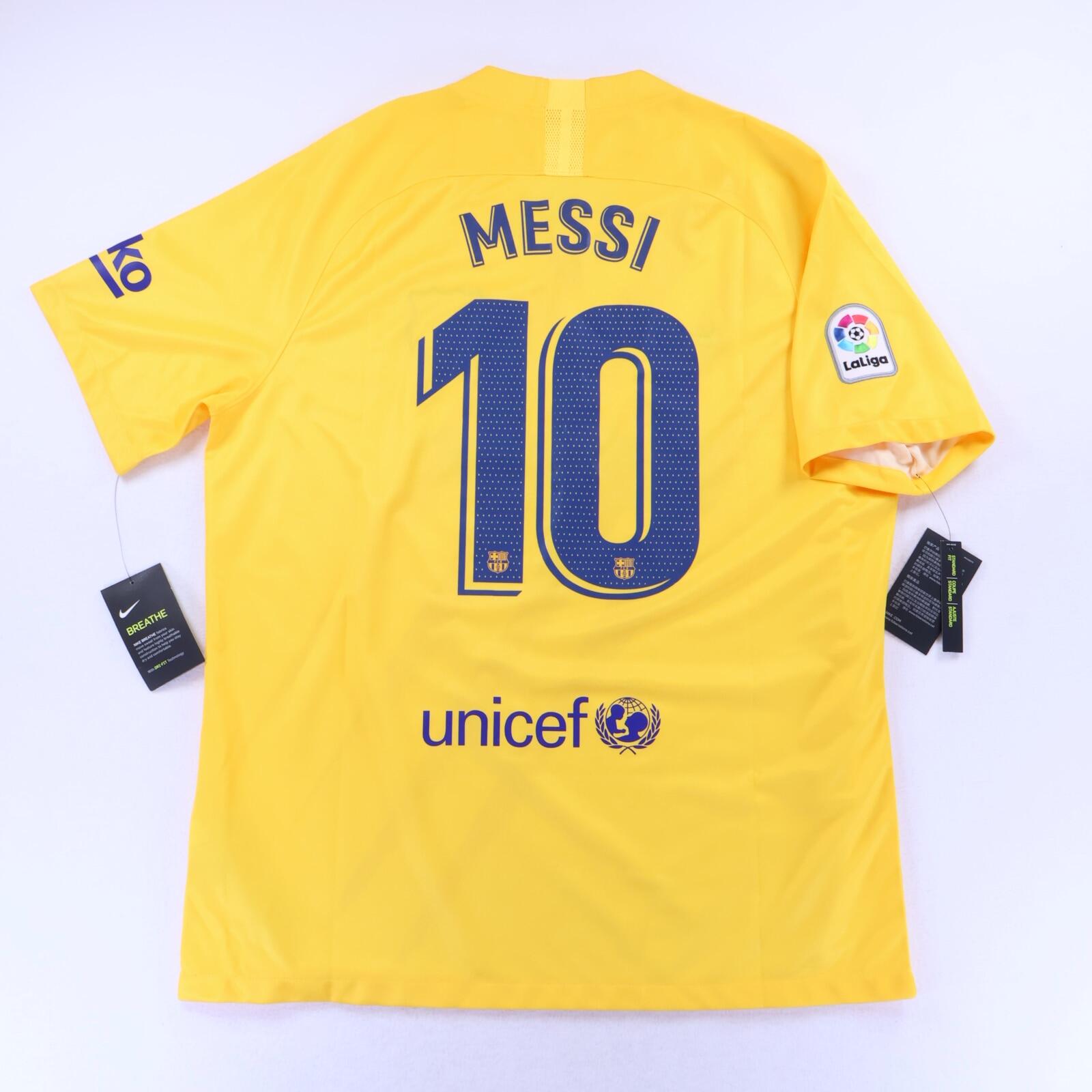 Barcelona Messi #10 2019/20 Fourth Shirt - XL- FRONT