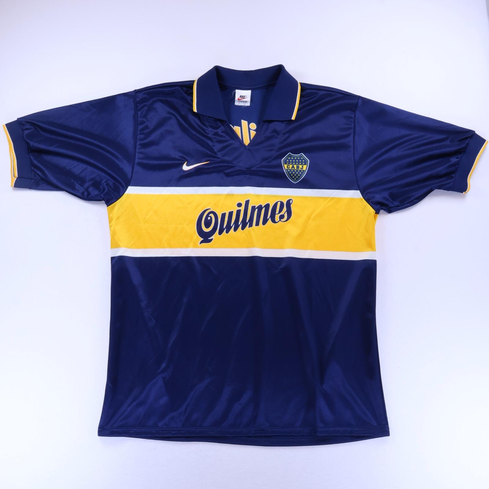 Boca Juniors 1996/97 Home Shirt - XL- FRONT