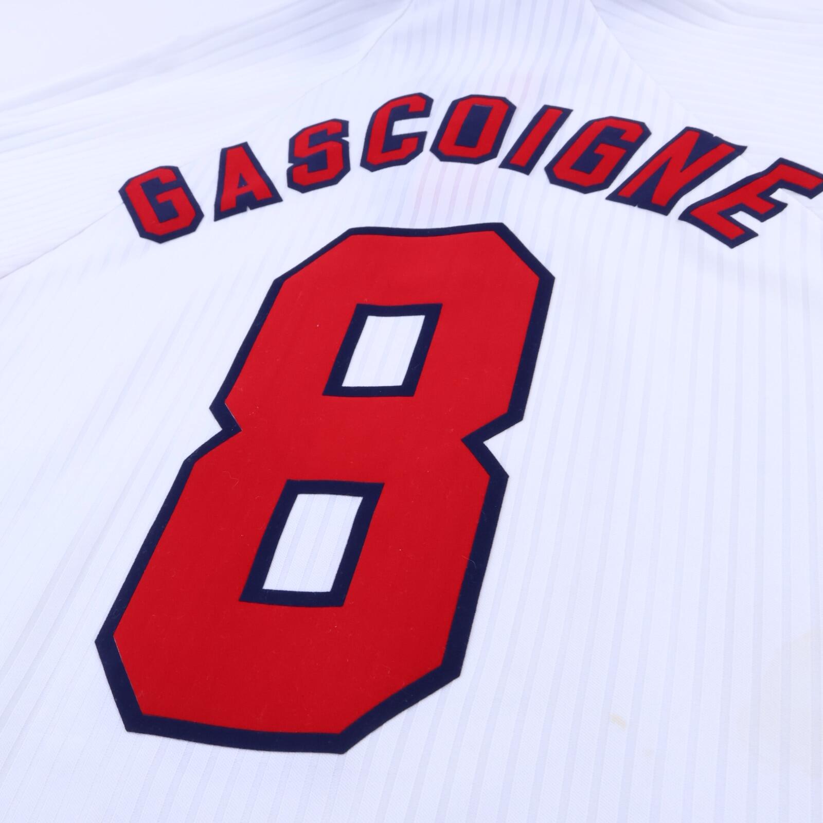 England Gascoigne #8 1997/99 Home Shirt - XL- TAGS