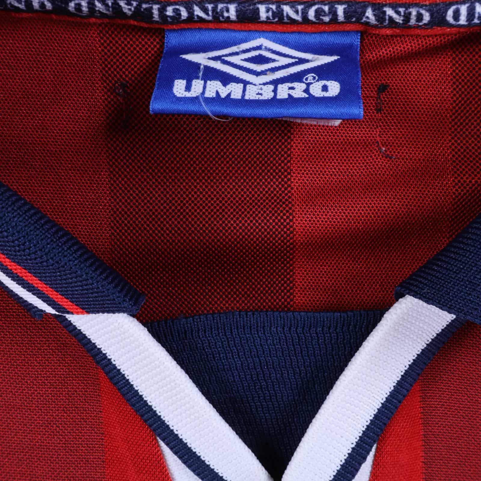 England Gascoigne 1997/99 Away Shirt - M