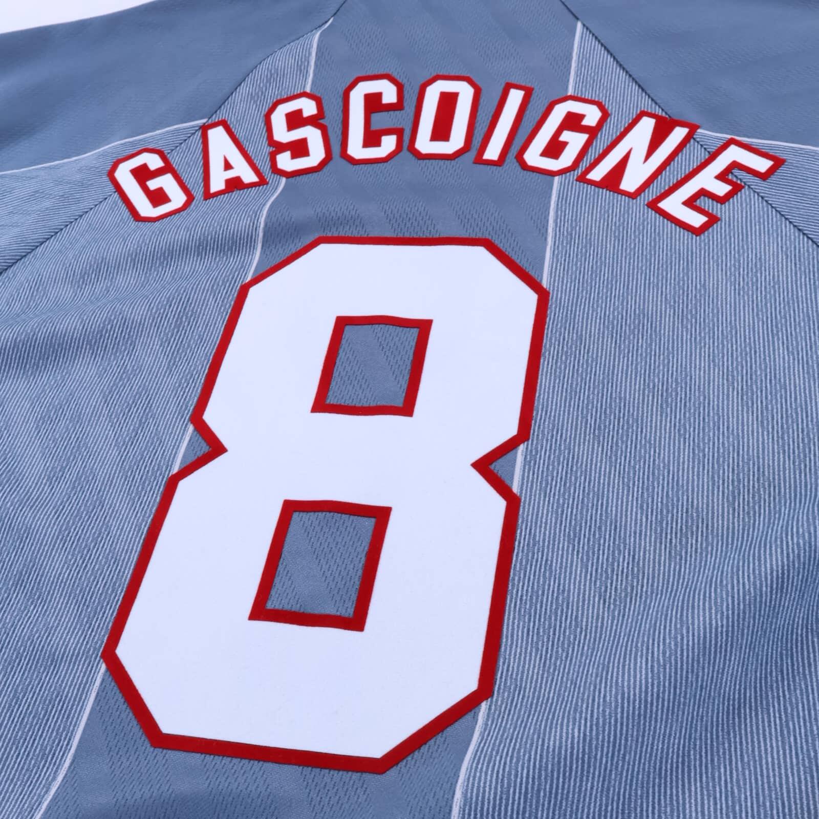 England Gascoigne #8 1996/97 Away Shirt - M- TAGS