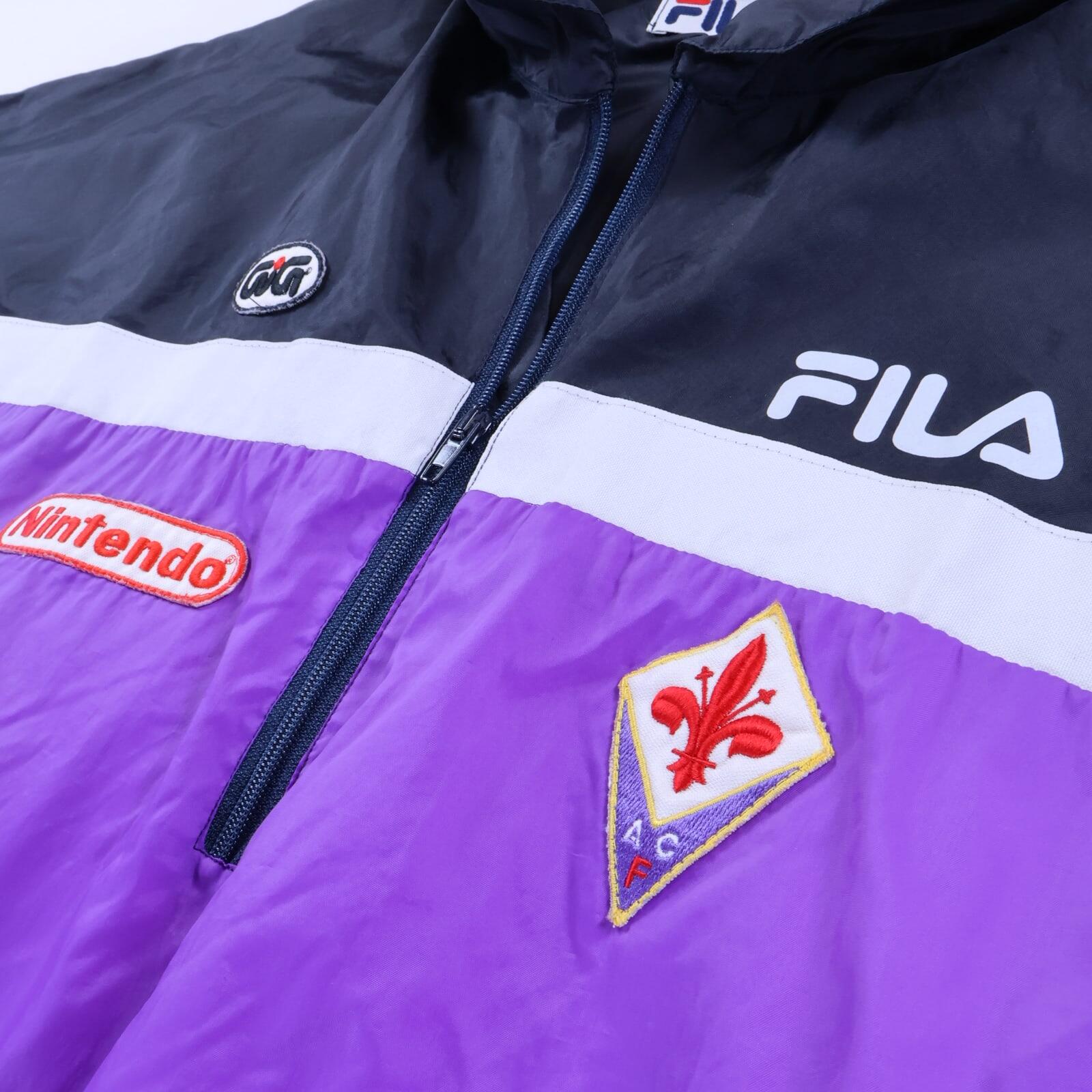 Fiorentina 1997/98 Training Jacket - L- BACK
