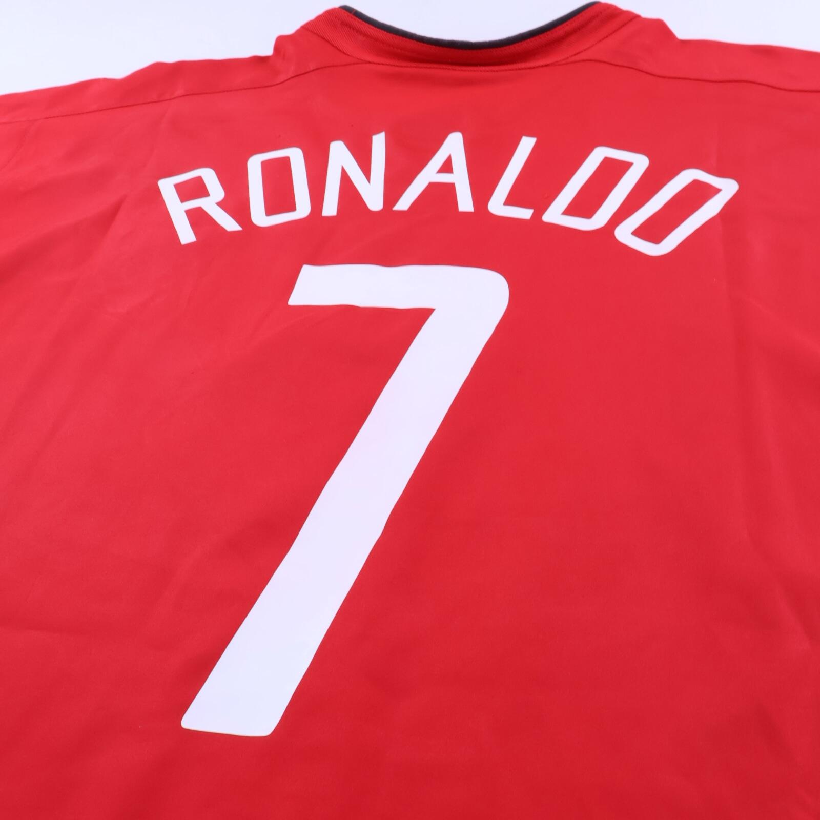 Manchester United Ronaldo #7 2002/04 Home Shirt - XL