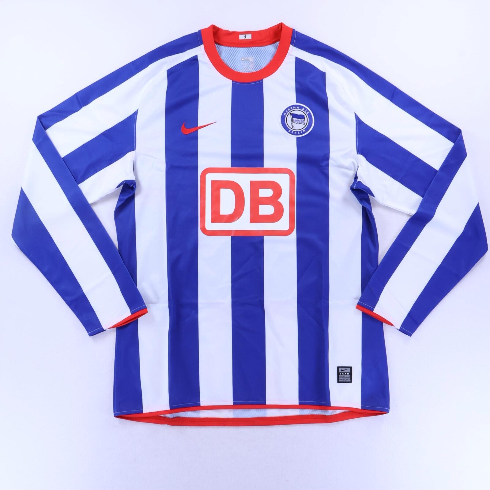 Hertha Berlin 2008/09 Home Shirt - L- FRONT
