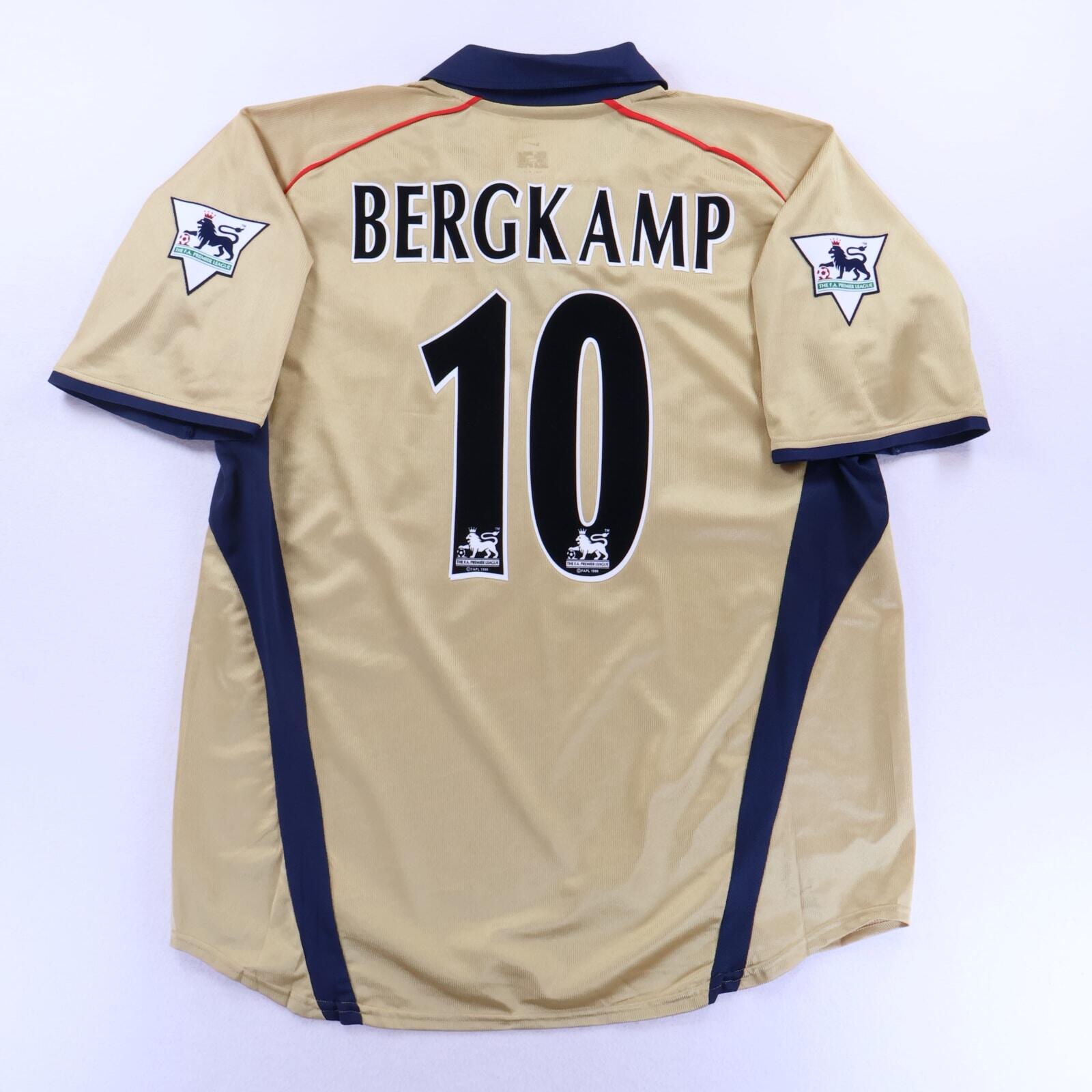 Arsenal Bergkamp #10 2001/02 Away Shirt - XL- FRONT