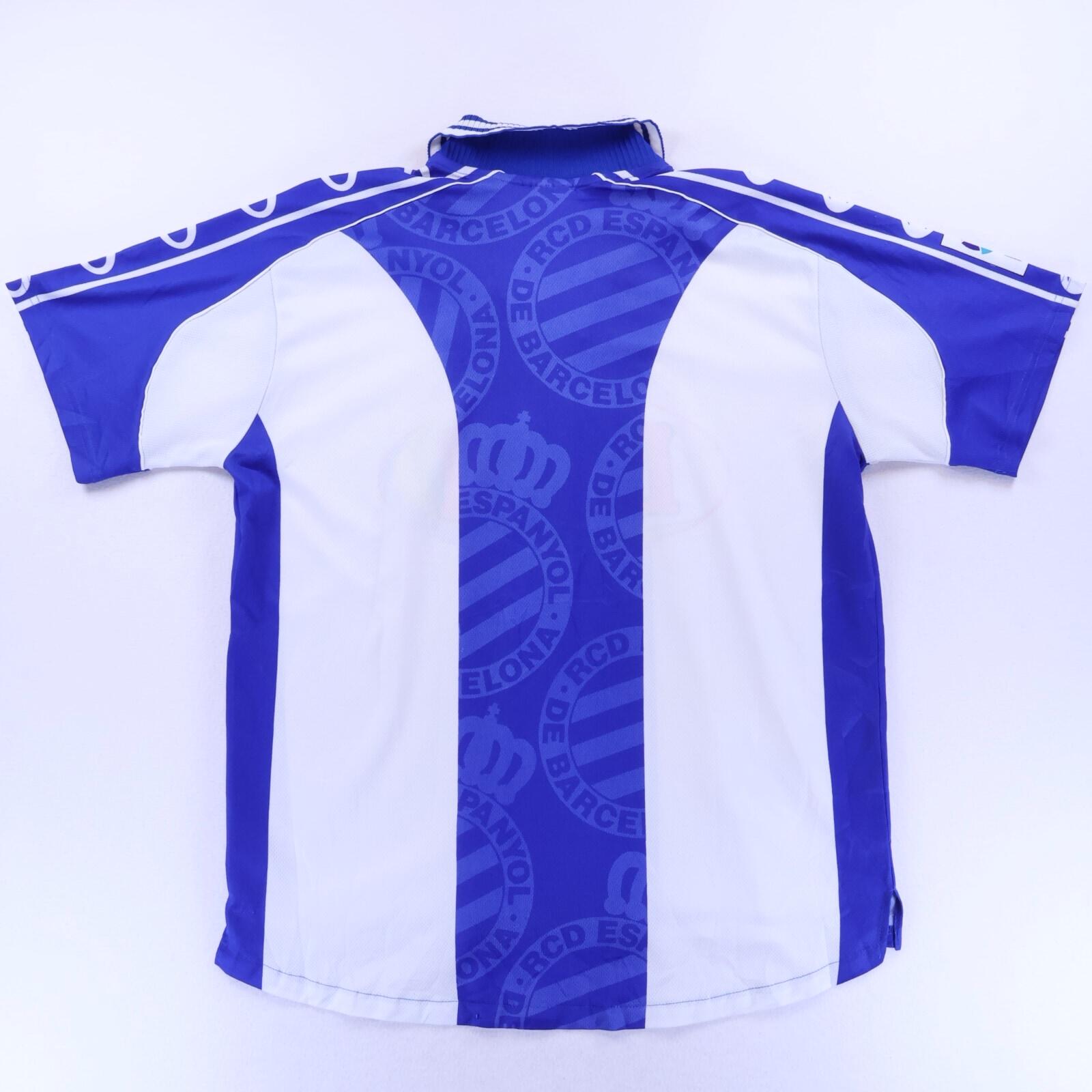 Espanyol De Barcelona 1999/00 Home Shirt - L- TAGS