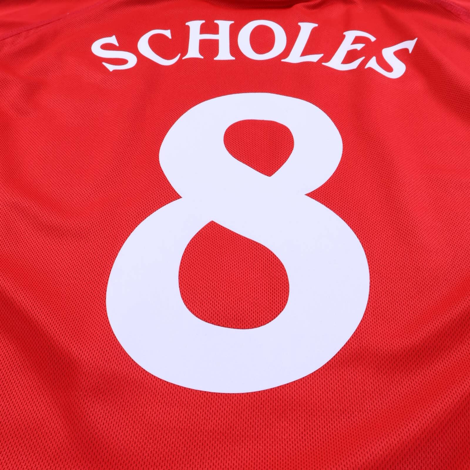 England Scholes #8 2002/04 Away Shirt - XL- TAGS