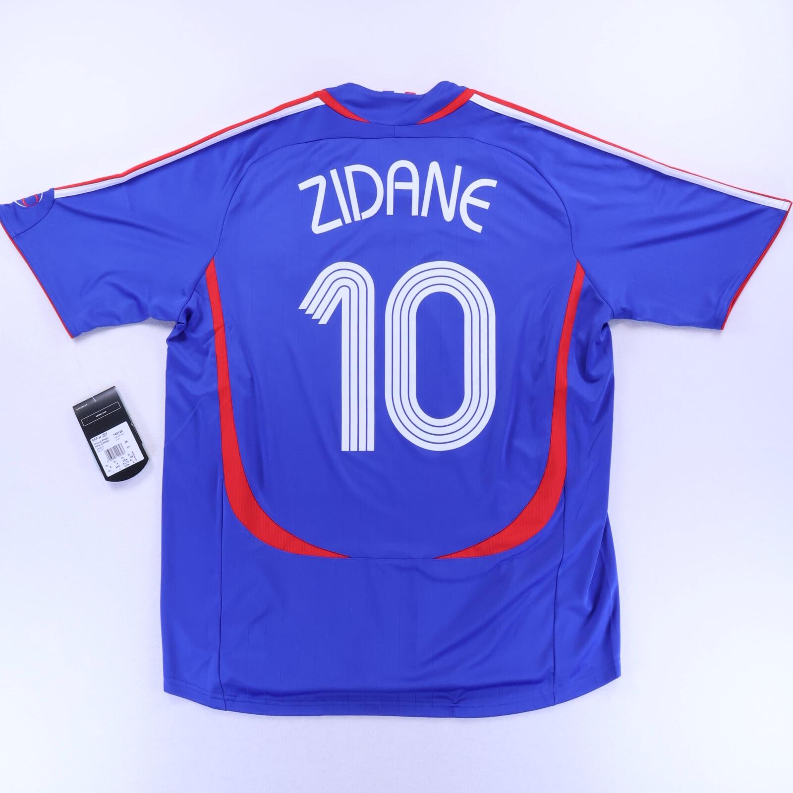 France Zidane #10 2006/ Home Shirt - XL- FRONT