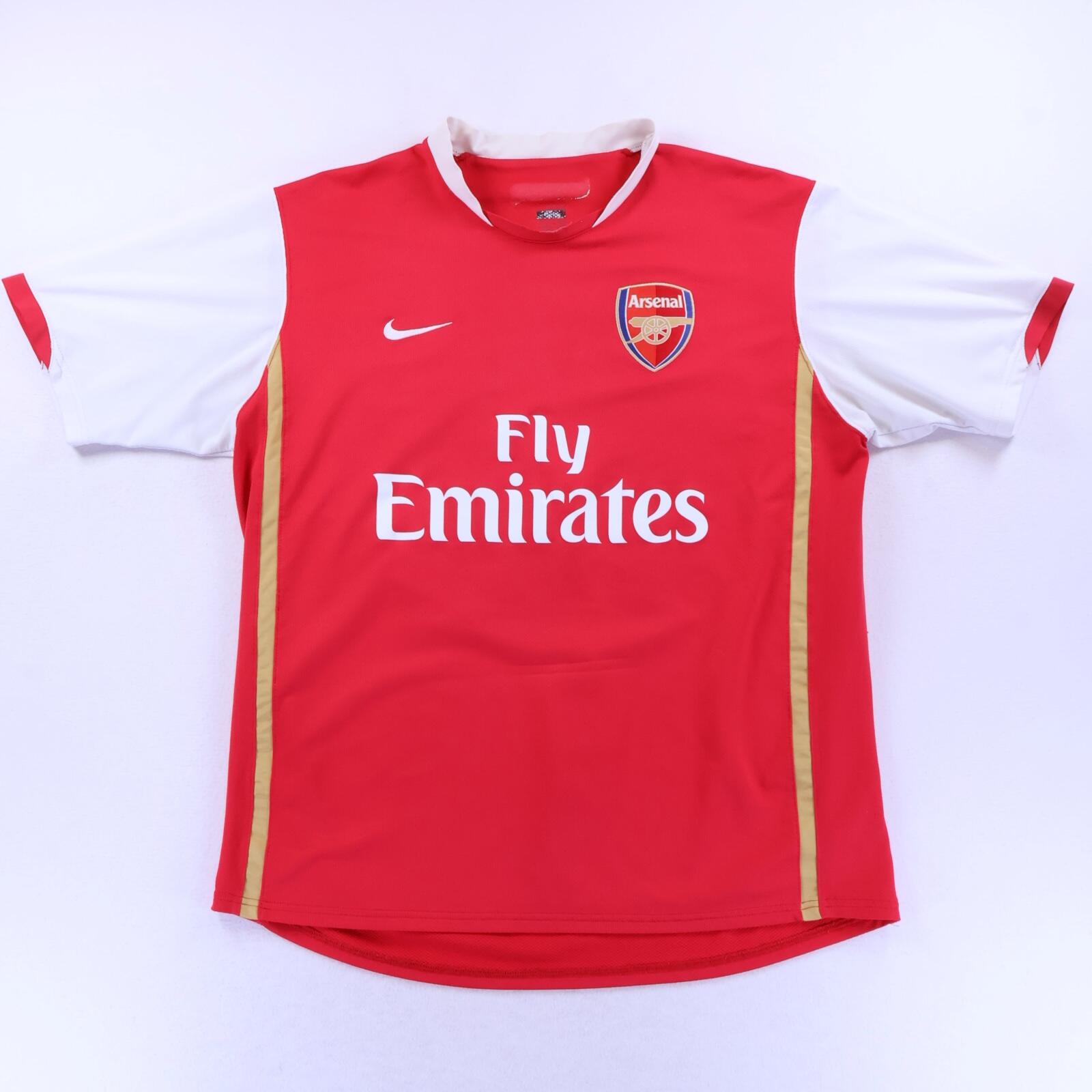 Arsenal Henry #14 2006/08 Home Shirt - L- BACK