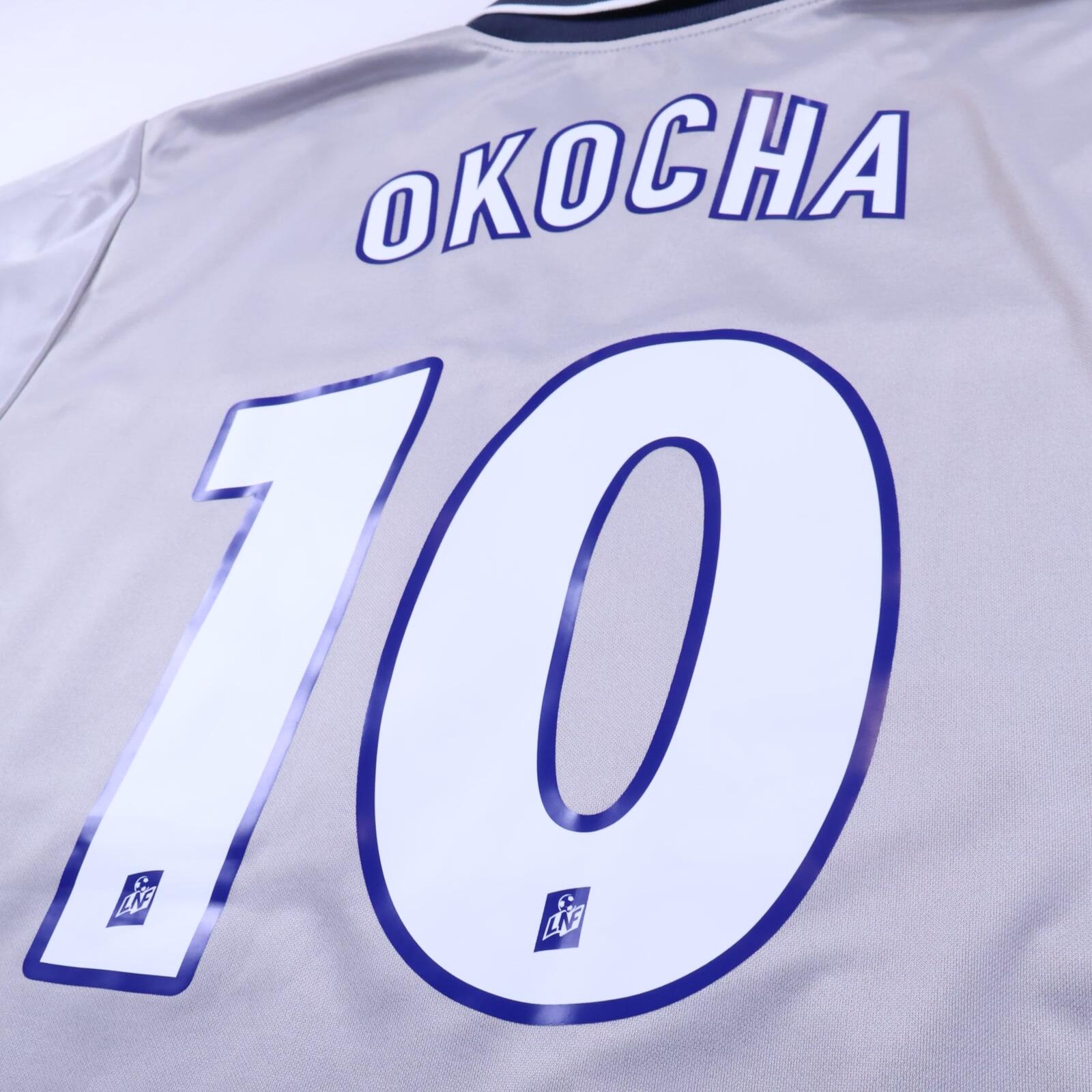 Paris Saint-Germain F.C Okocha #10 1991/01 Away Shirt - L- TAGS