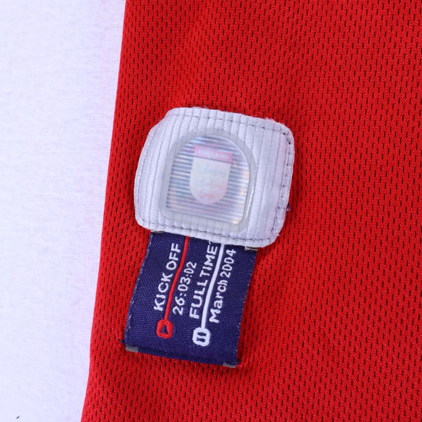 England Beckham #7 2002/04 Away Shirt - Reversible - XL
