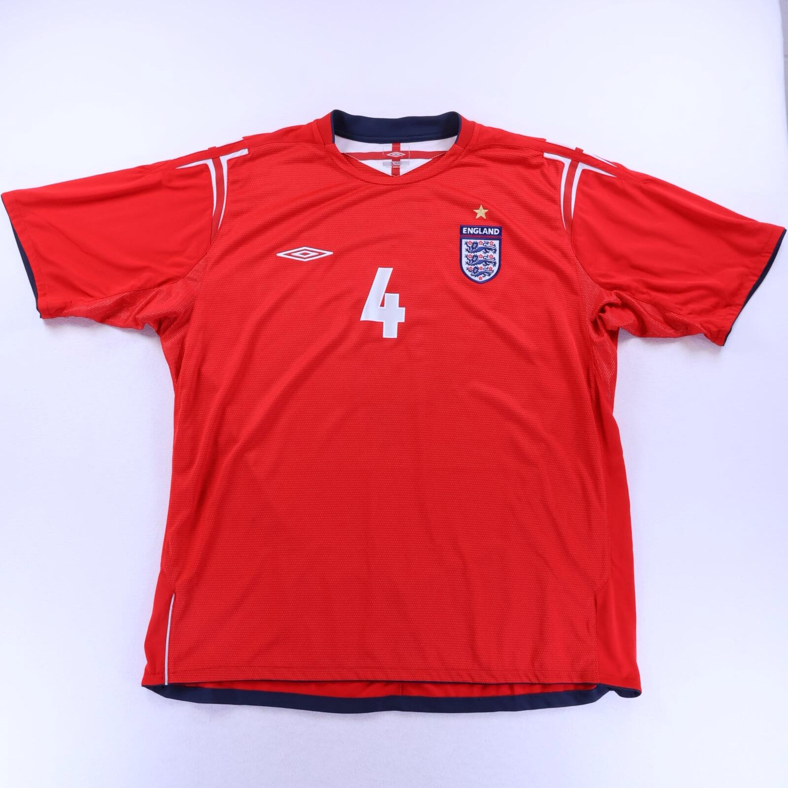 England Gerrard #4 2004/06 Away Shirt - 3XL- BACK