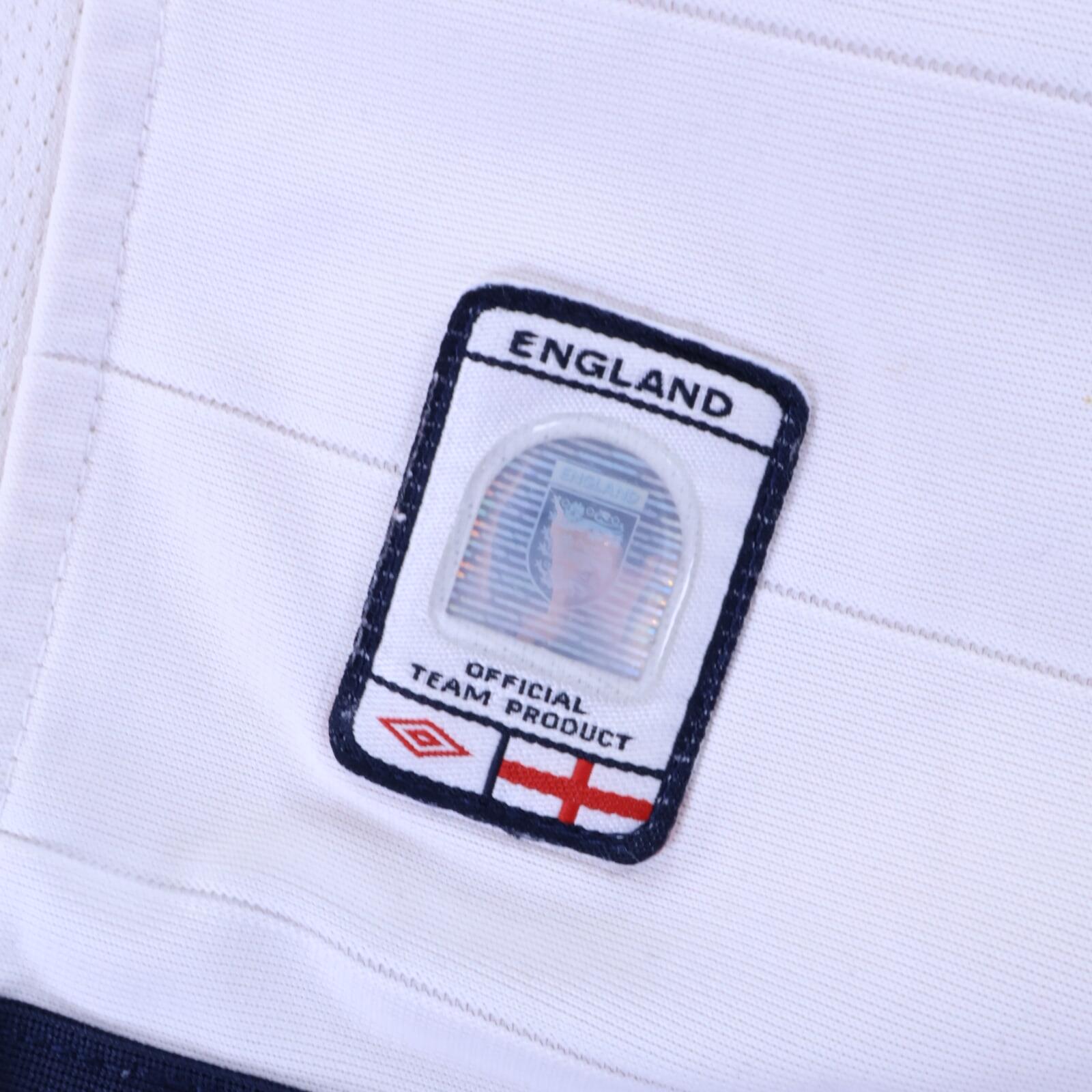 England Vassell #23 2003/05 Home Shirt - Reversible - L