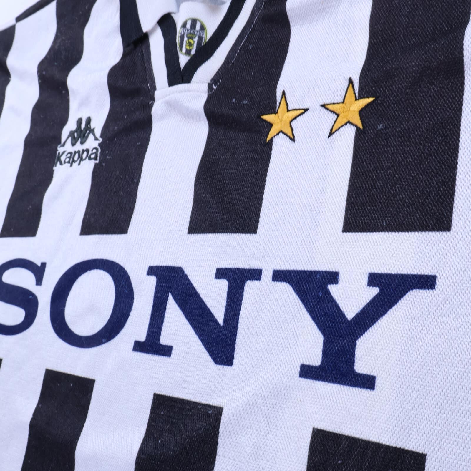 Juventus 1995/97 Home Shirt - Long Sleeve - XL- BACK