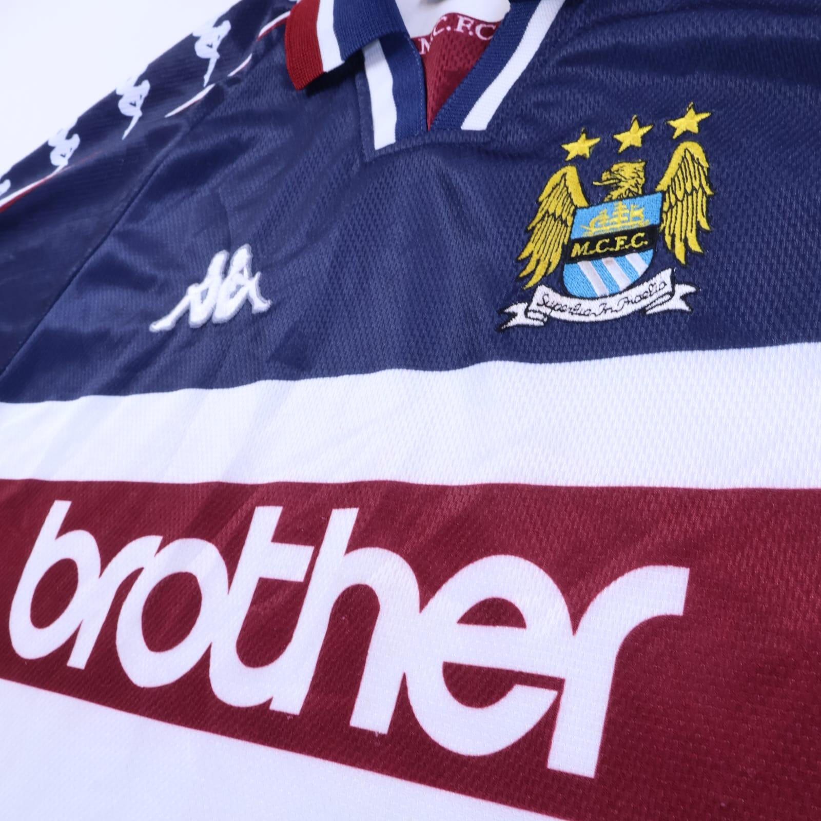 Manchester City 1997/98 Away Shirt - L