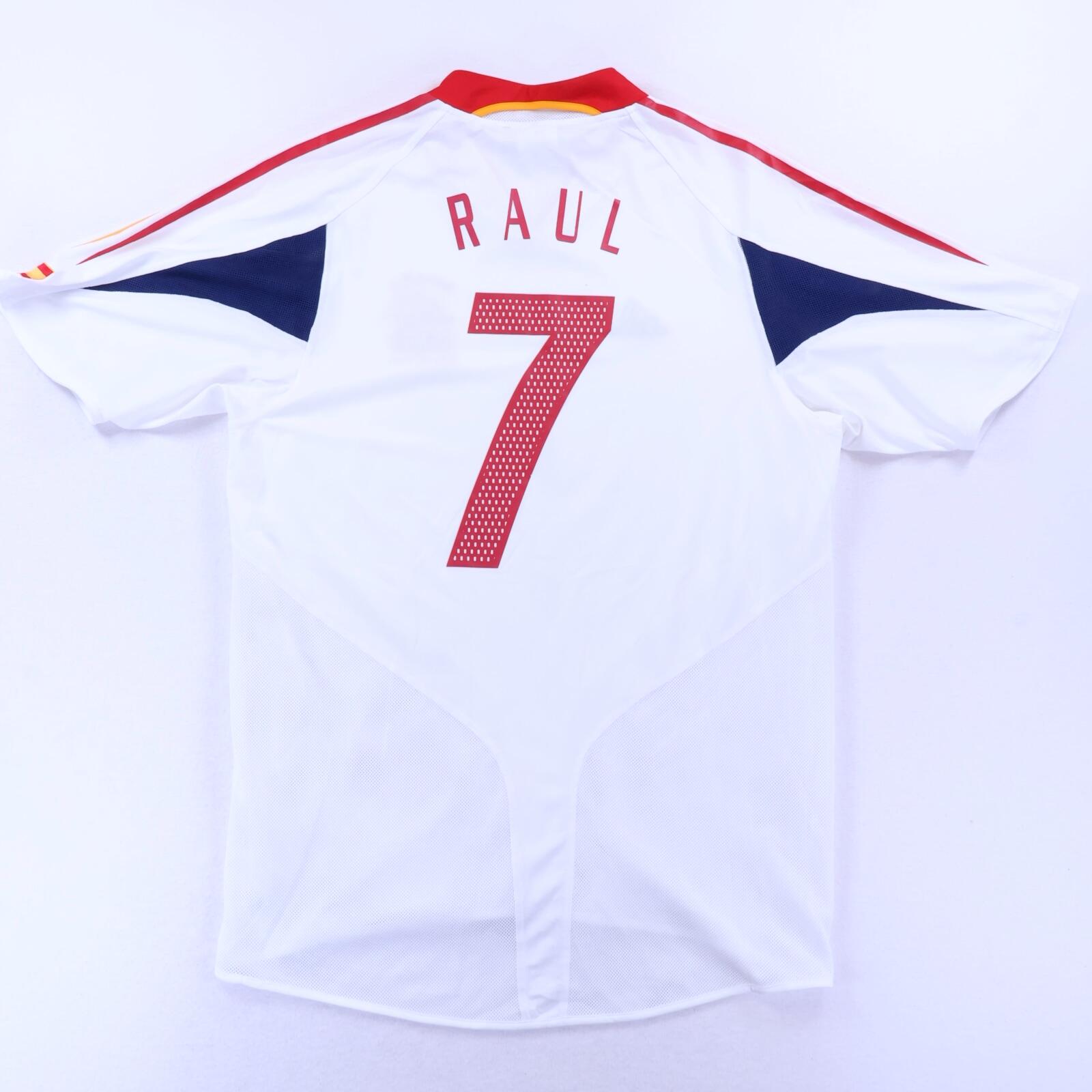Spain Raul #7 2004/06 Away Shirt - M