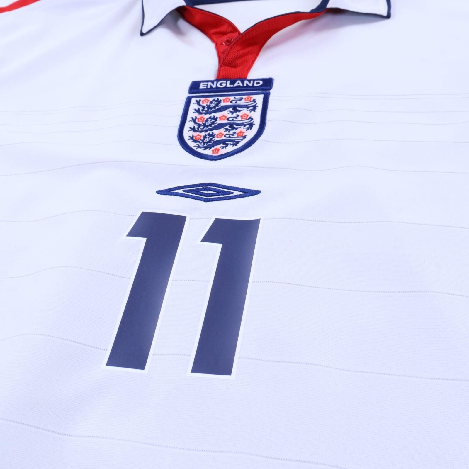 England Lampard #11 2003/05 Home Shirt - Reversible - L