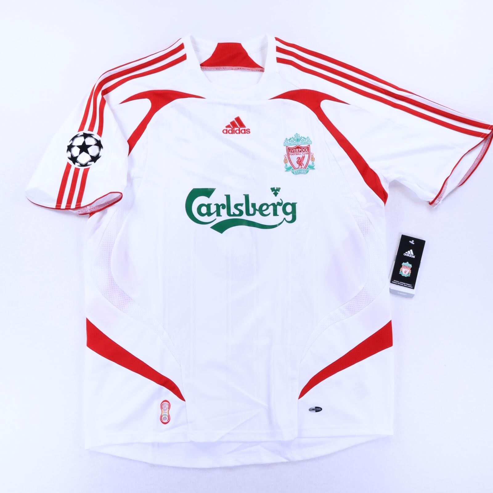 *NWT* Liverpool F.C Gerrard #8 2007/08 Away Shirt - L