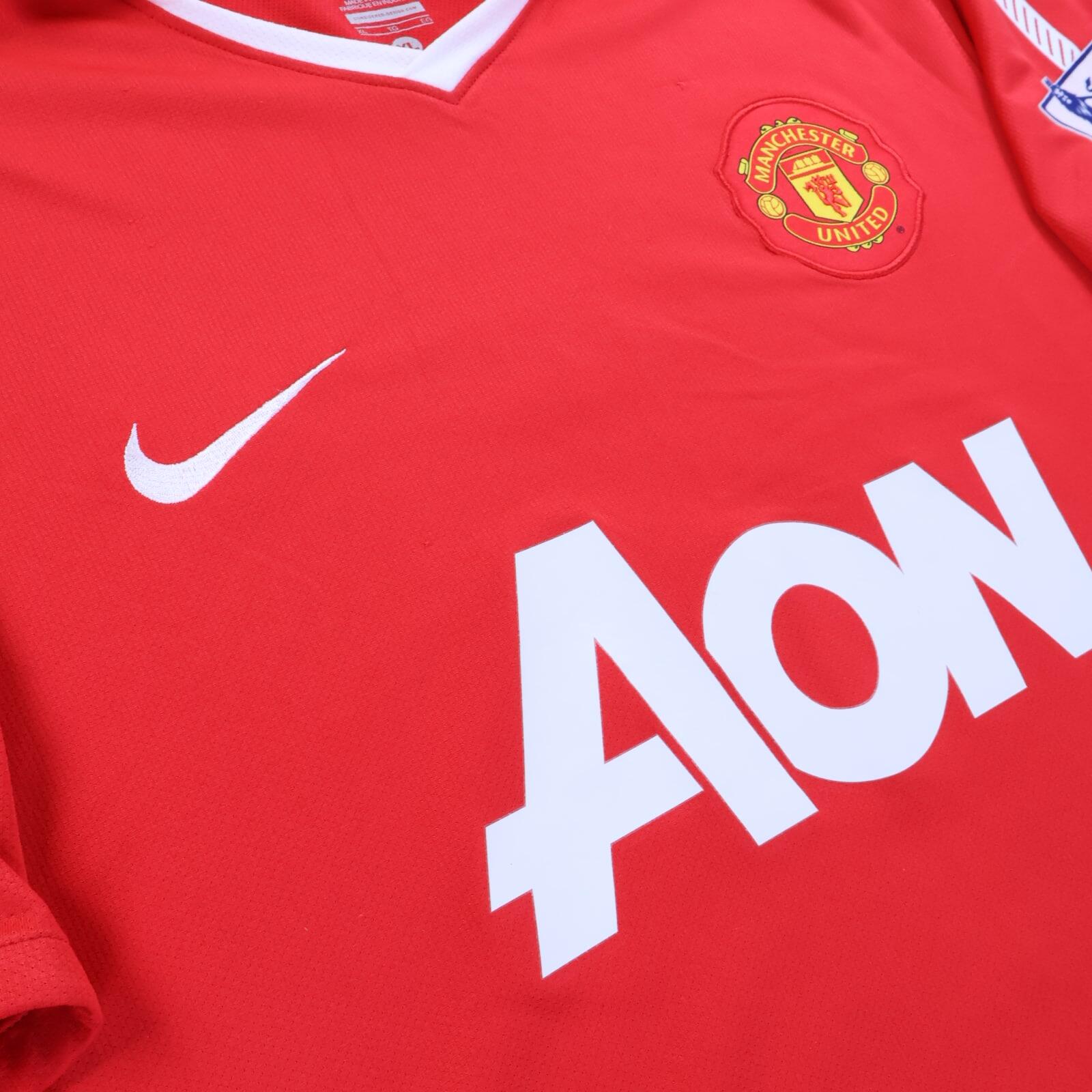 Manchester United Nani #17 2010/11 Home Shirt - XL
