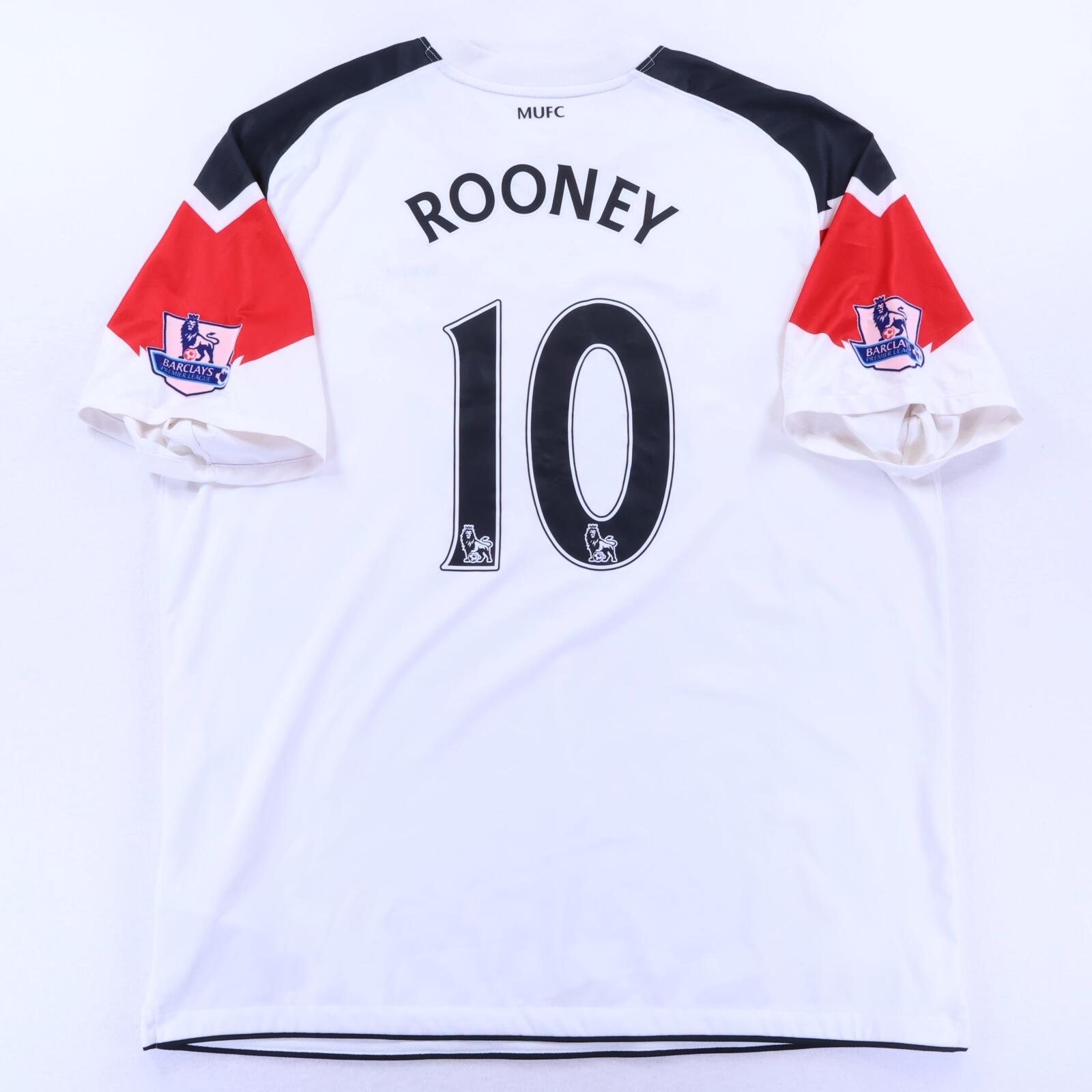 Manchester United Rooney #10 2010/12 Away Shirt - 2XL