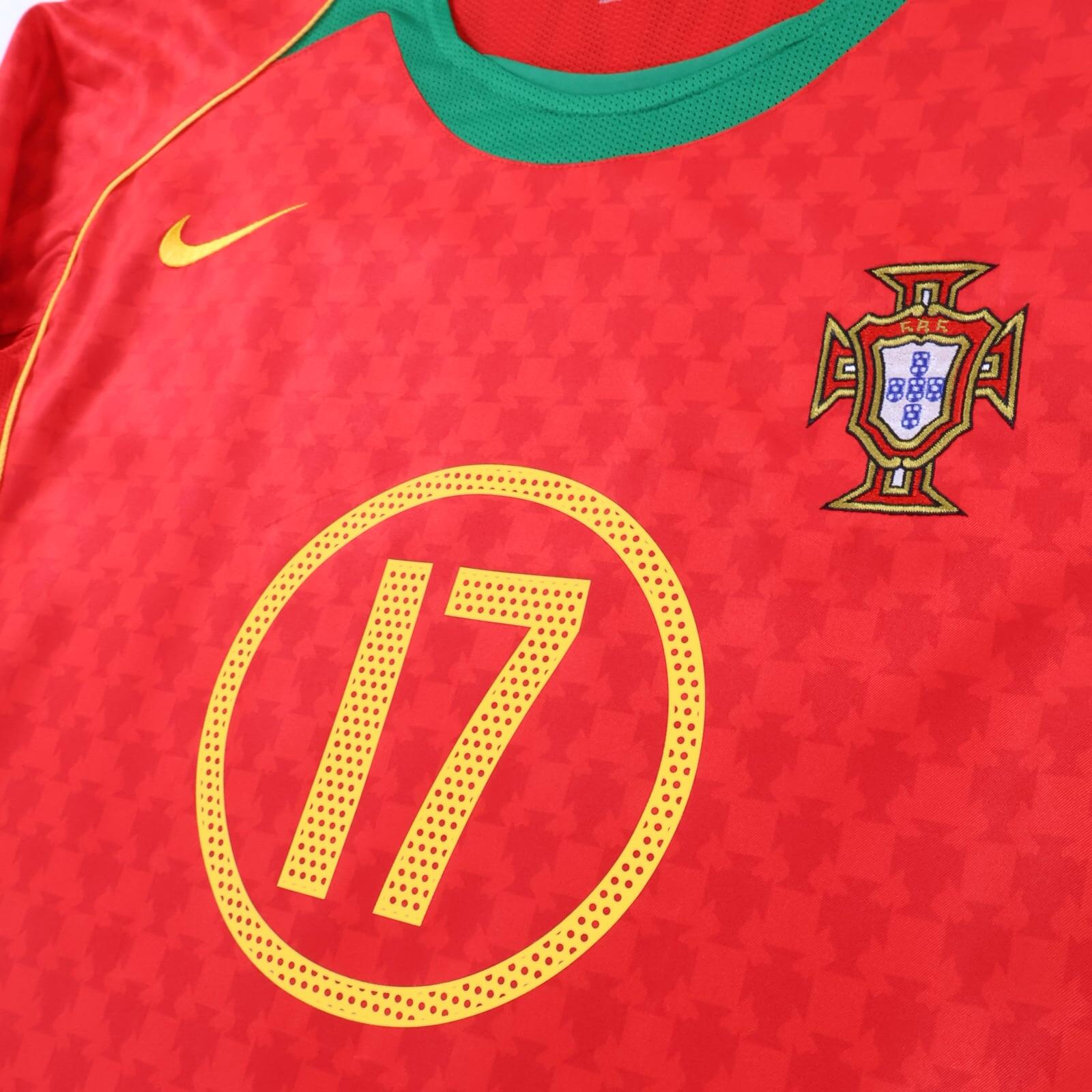 Portugal Ronaldo #17 2004/06 Home Shirt - XL