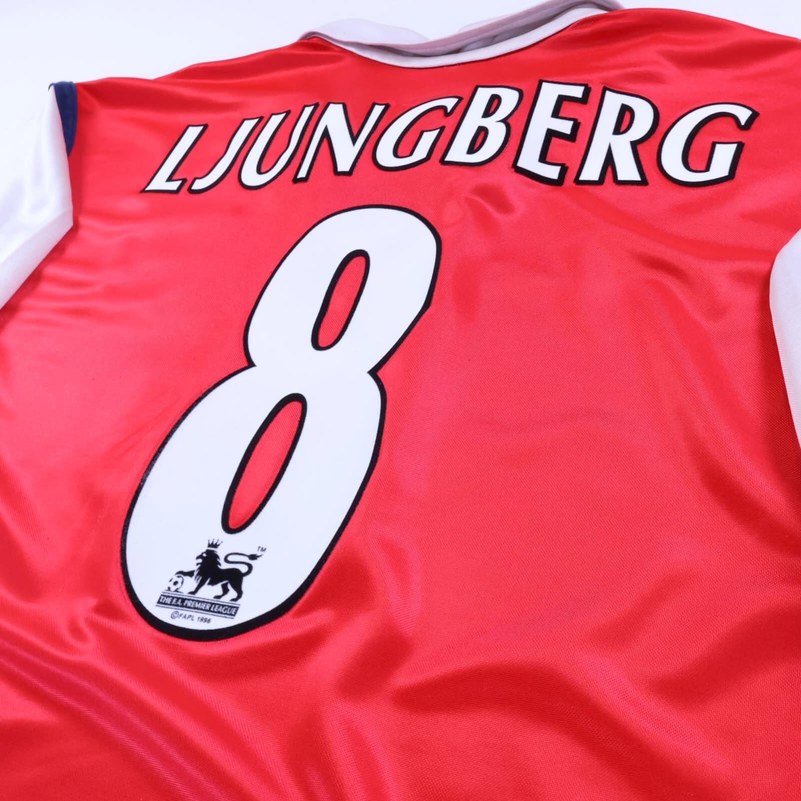 Arsenal Ljungberg #8 1998/99 Home Shirt - 2XL