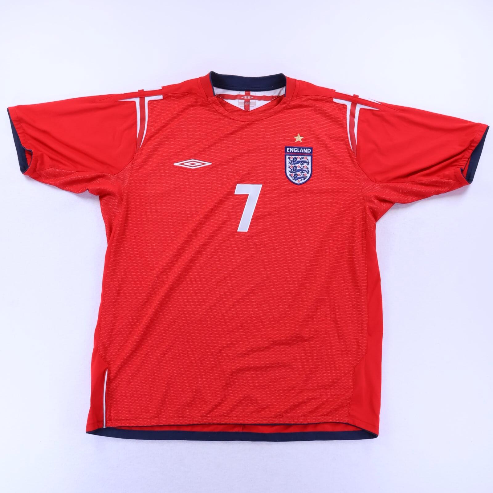 England Beckham #7 2004/06 Away Shirt - XL