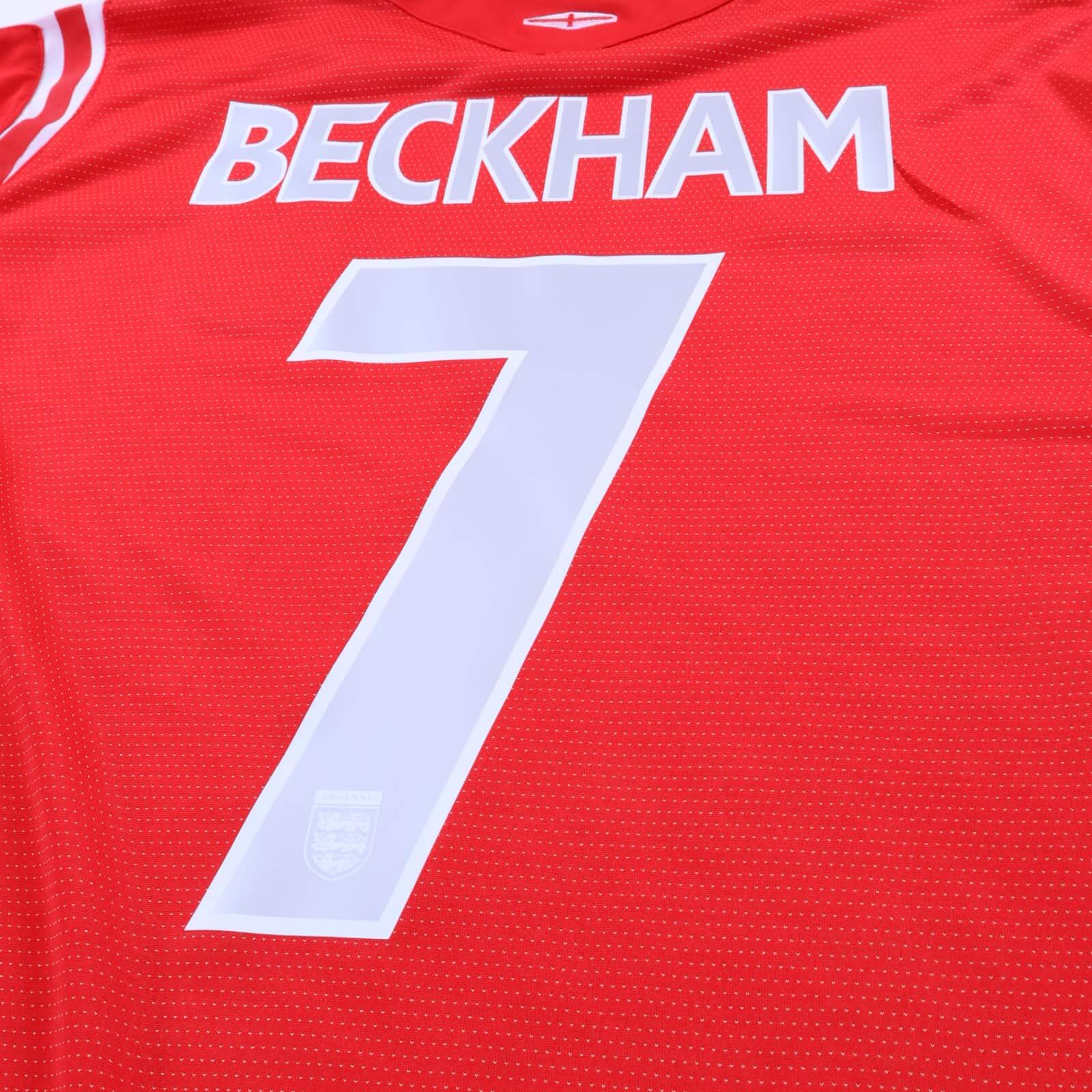 England Beckham #7 2004/06 Away Shirt - L