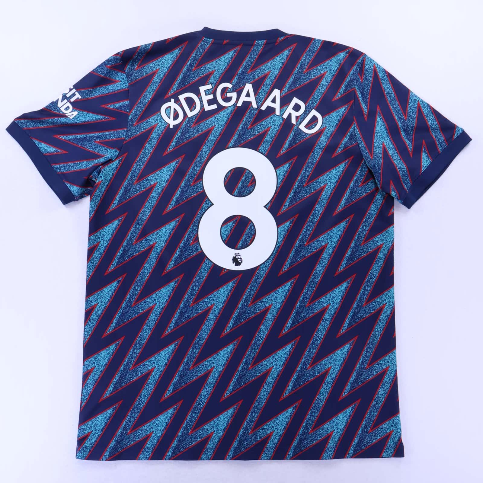 Arsenal Odegaard #8 2021/22 Third Shirt - L