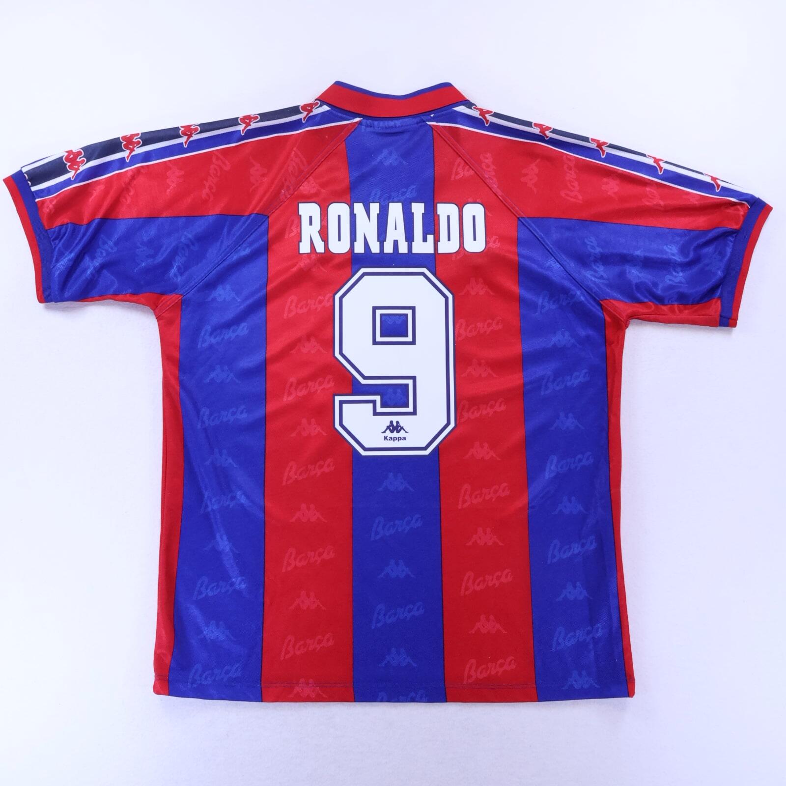 Barcelona Ronaldo 1995/97 Home Shirt - L