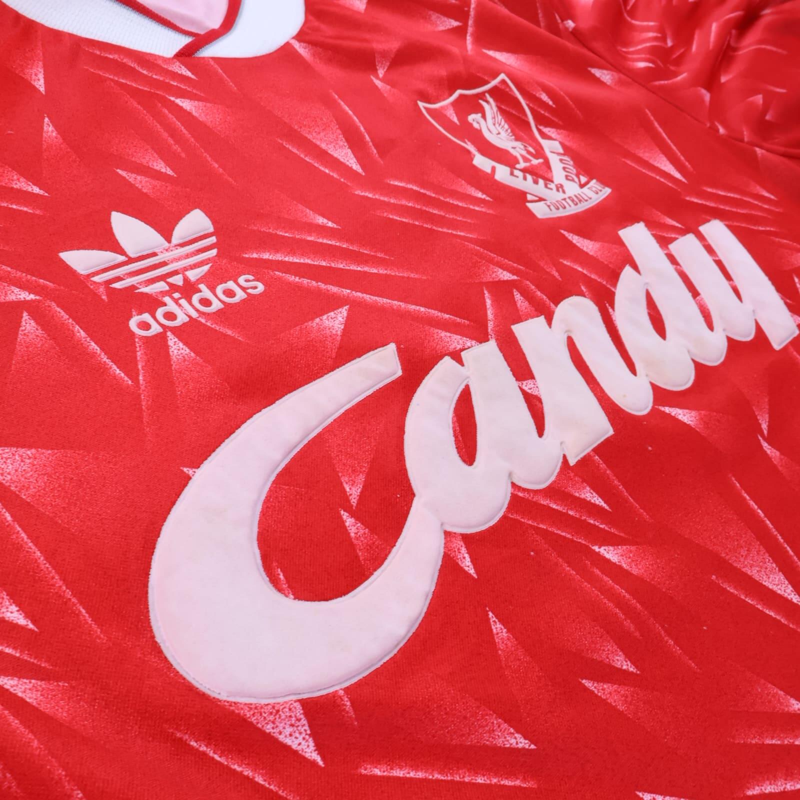 Liverpool F.C 1989/91 Home Shirt - L