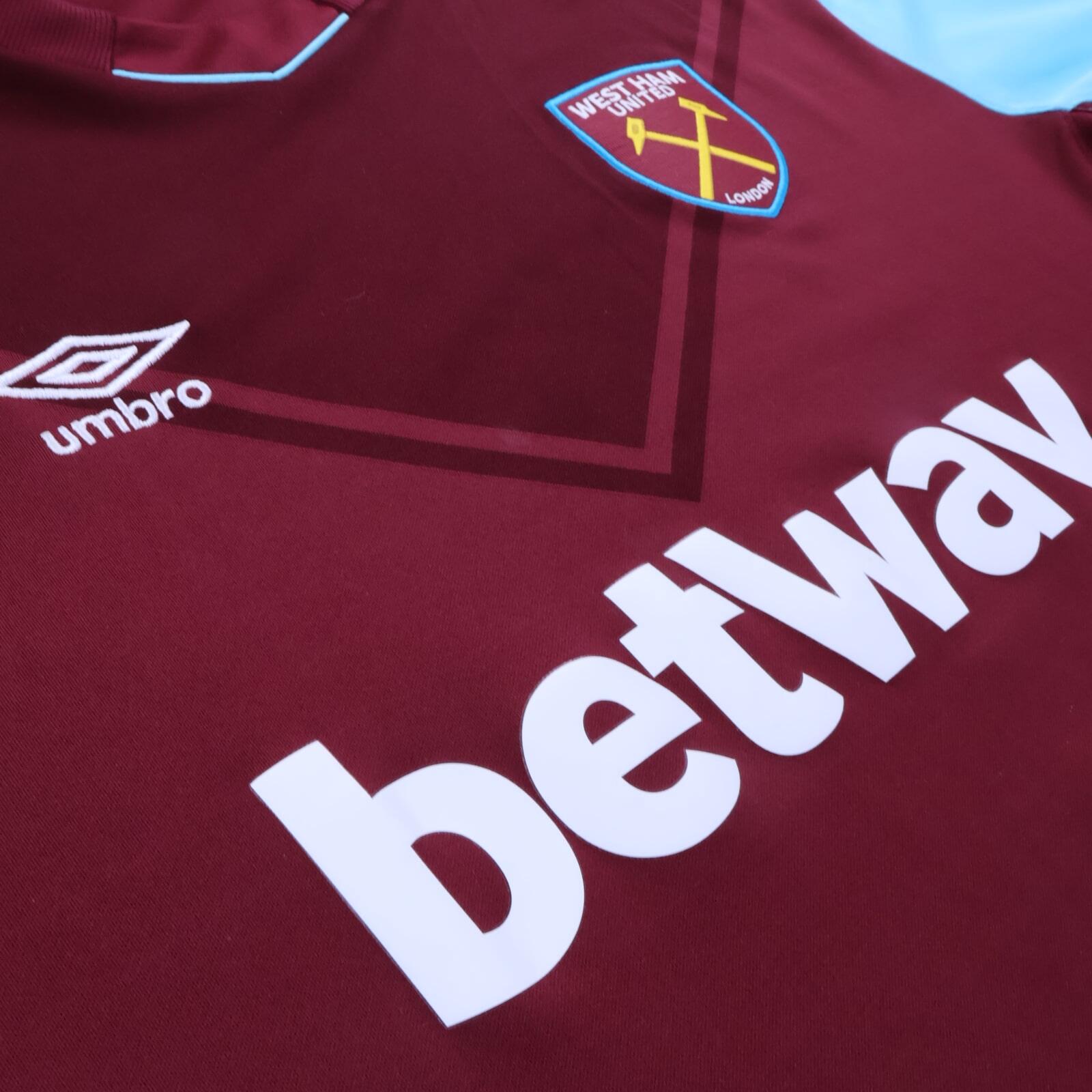 West Ham United 2017/18 Home Shirt - 3XL
