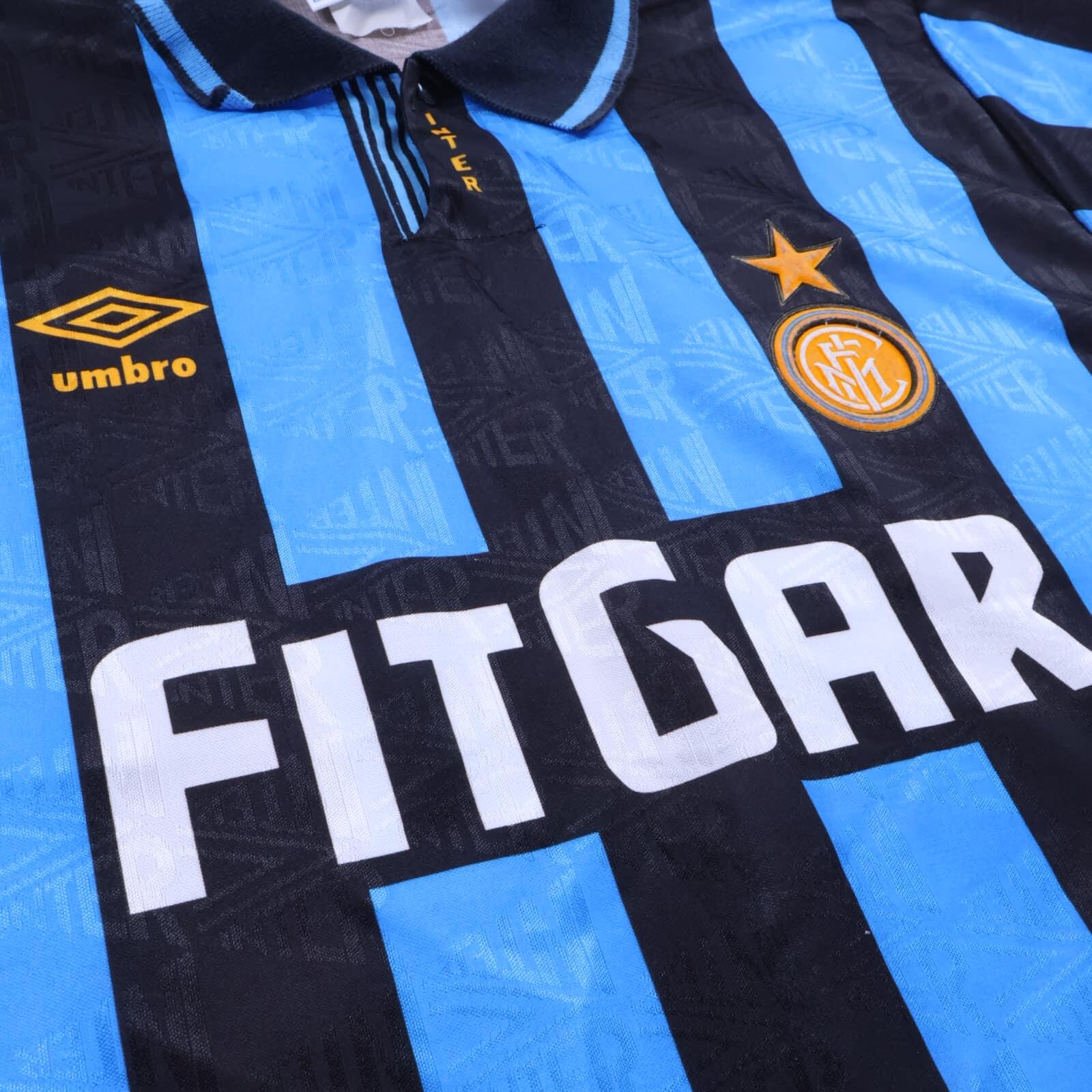 Inter Milan 1991/92 Home Shirt - XL