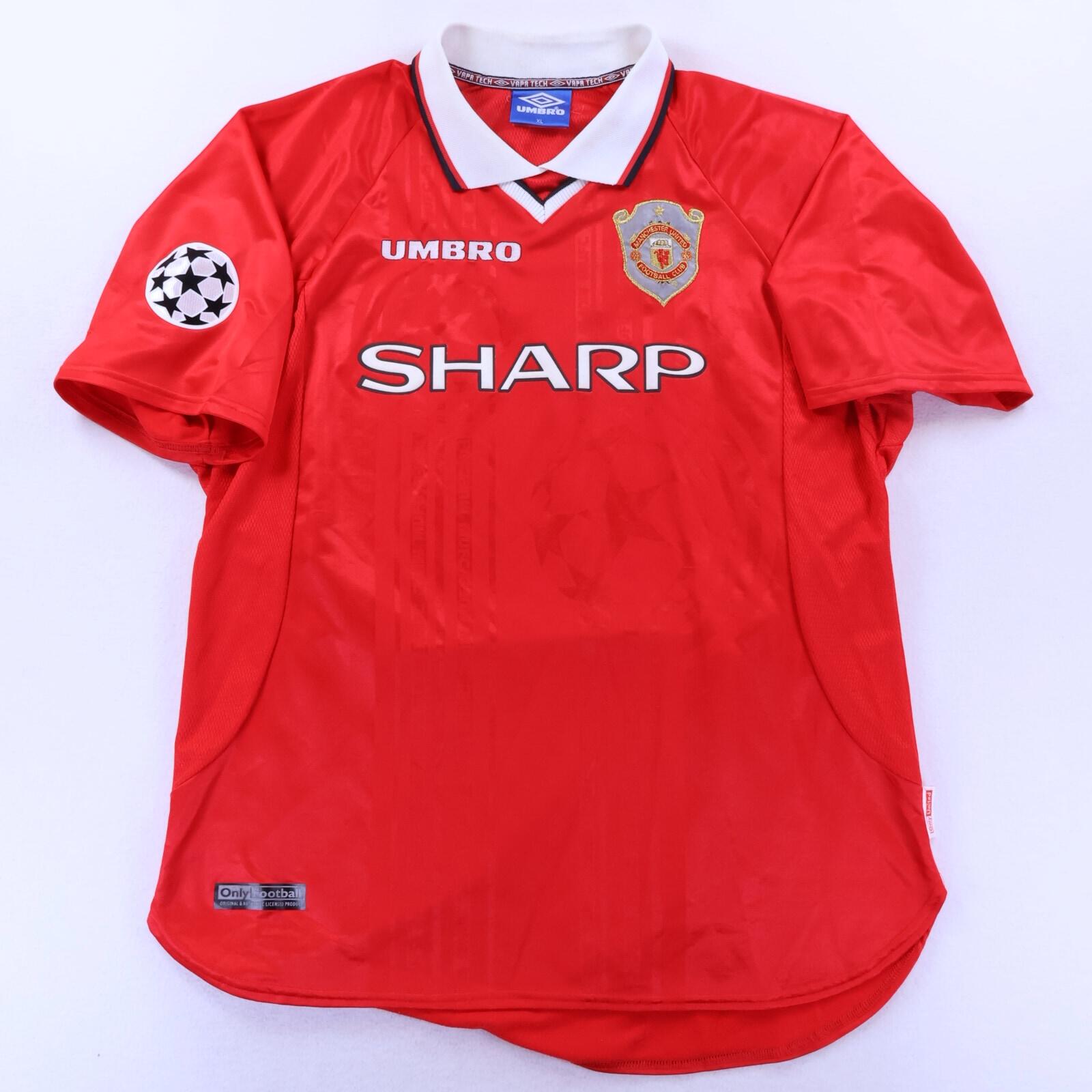 Manchester United Solskjaer #20 1998/00 Home Shirt - XL