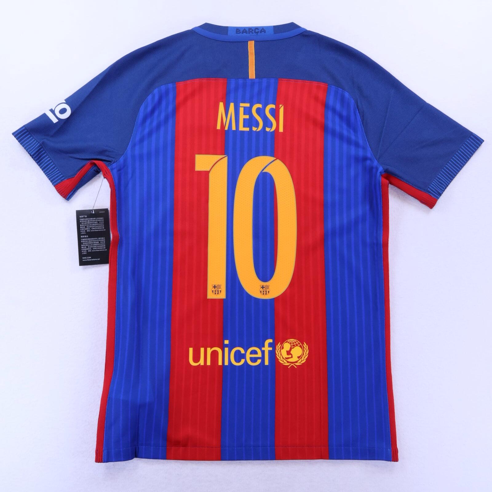 *NWT* Barcelona Messi #10 2016/17 Home Shirt - Player Issue - M
