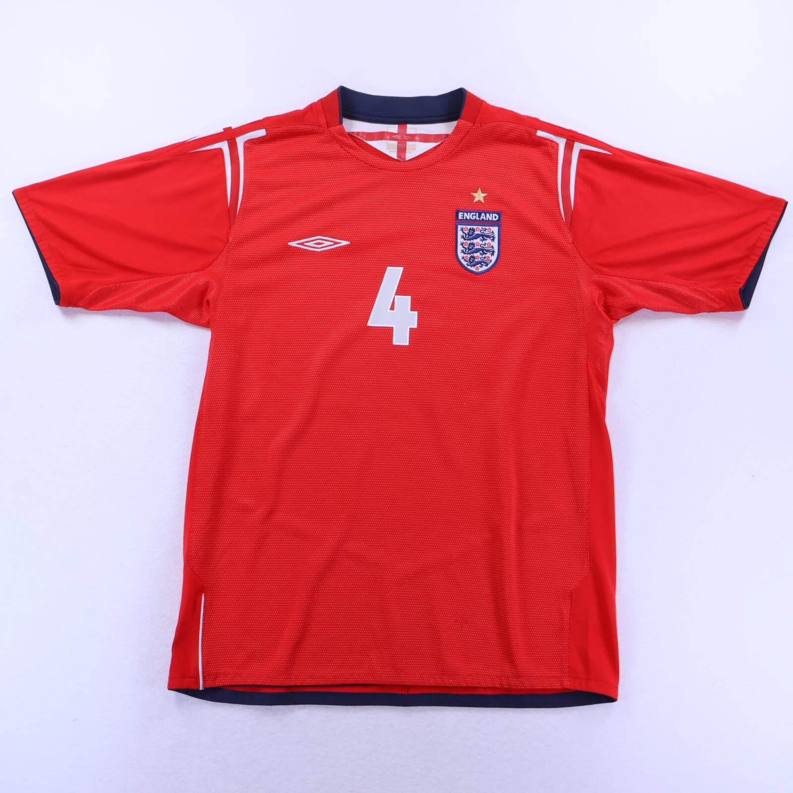 England Gerrard #4 2004/06 Away Shirt - L