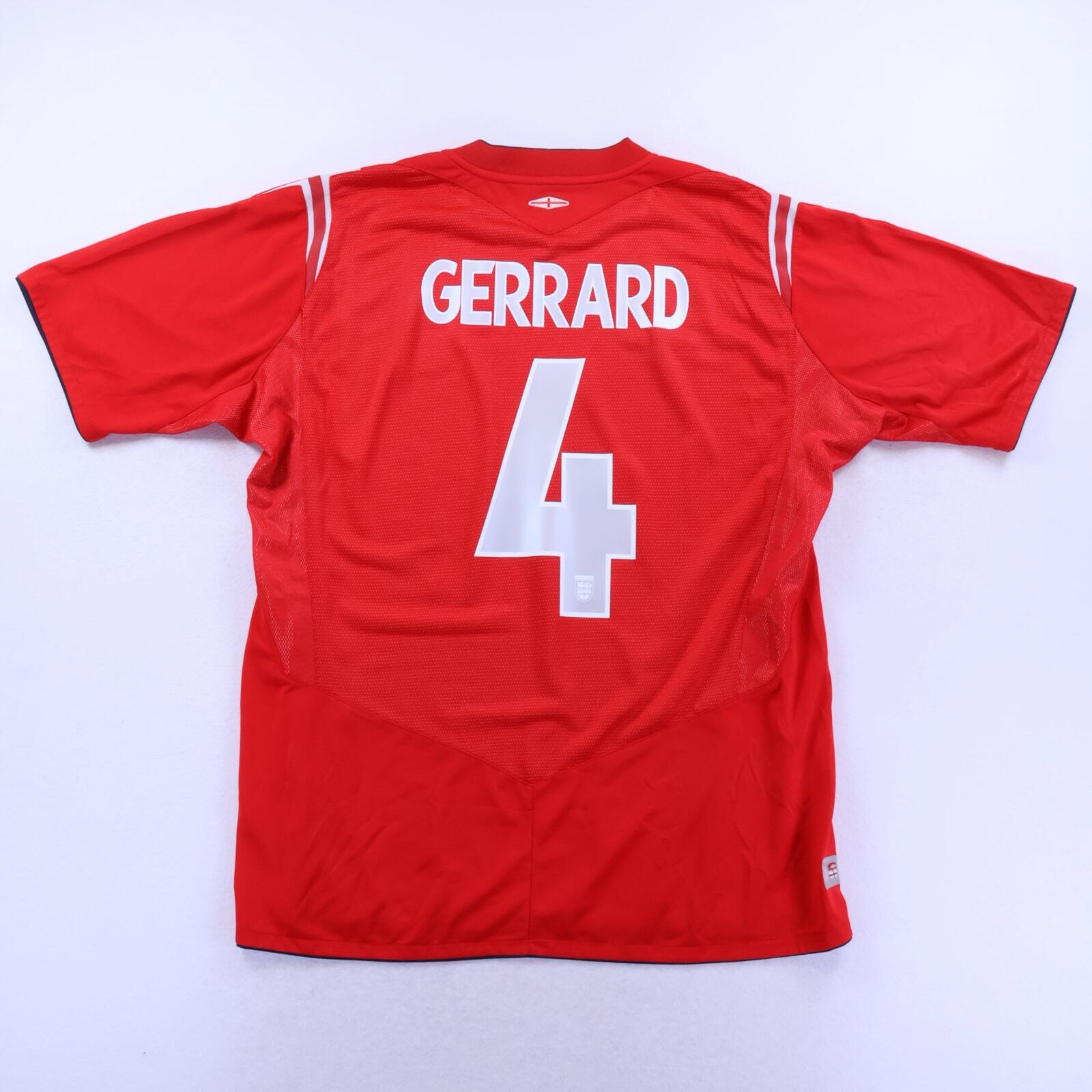 England Gerrard #4 2004/06 Away Shirt - XL