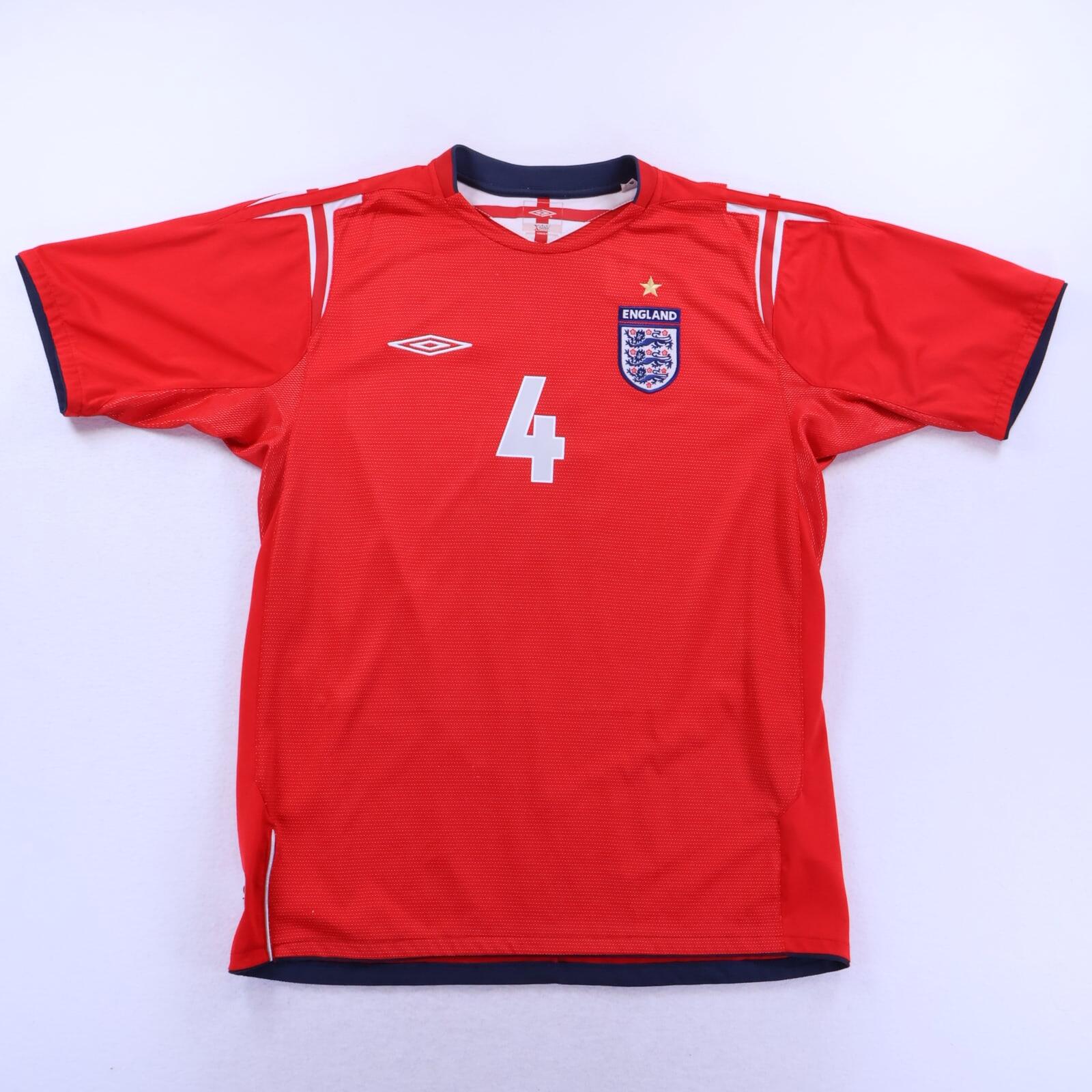 England Gerrard #4 2004/06 Away Shirt - L