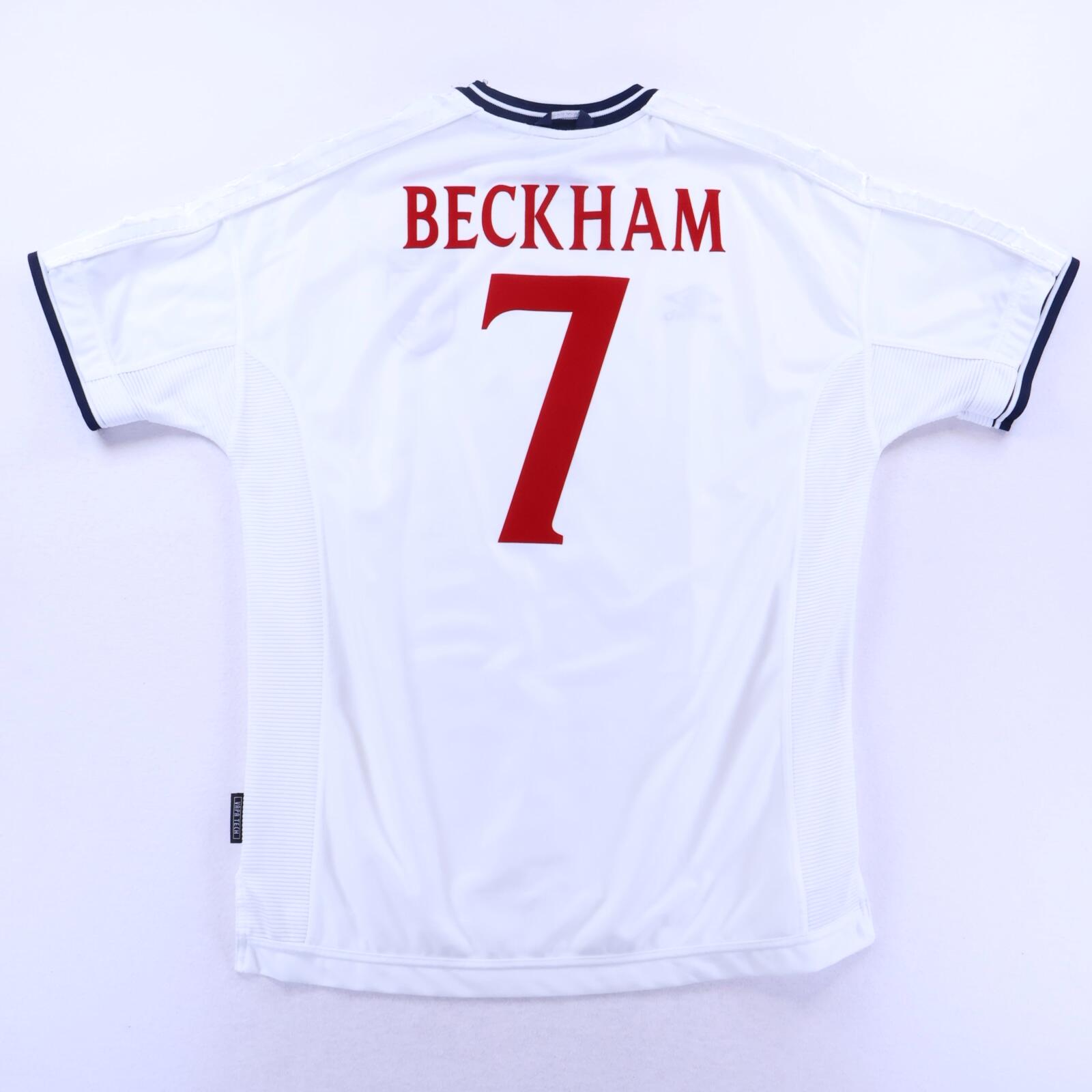 England Beckham #7 1999/01 Home Shirt - XL