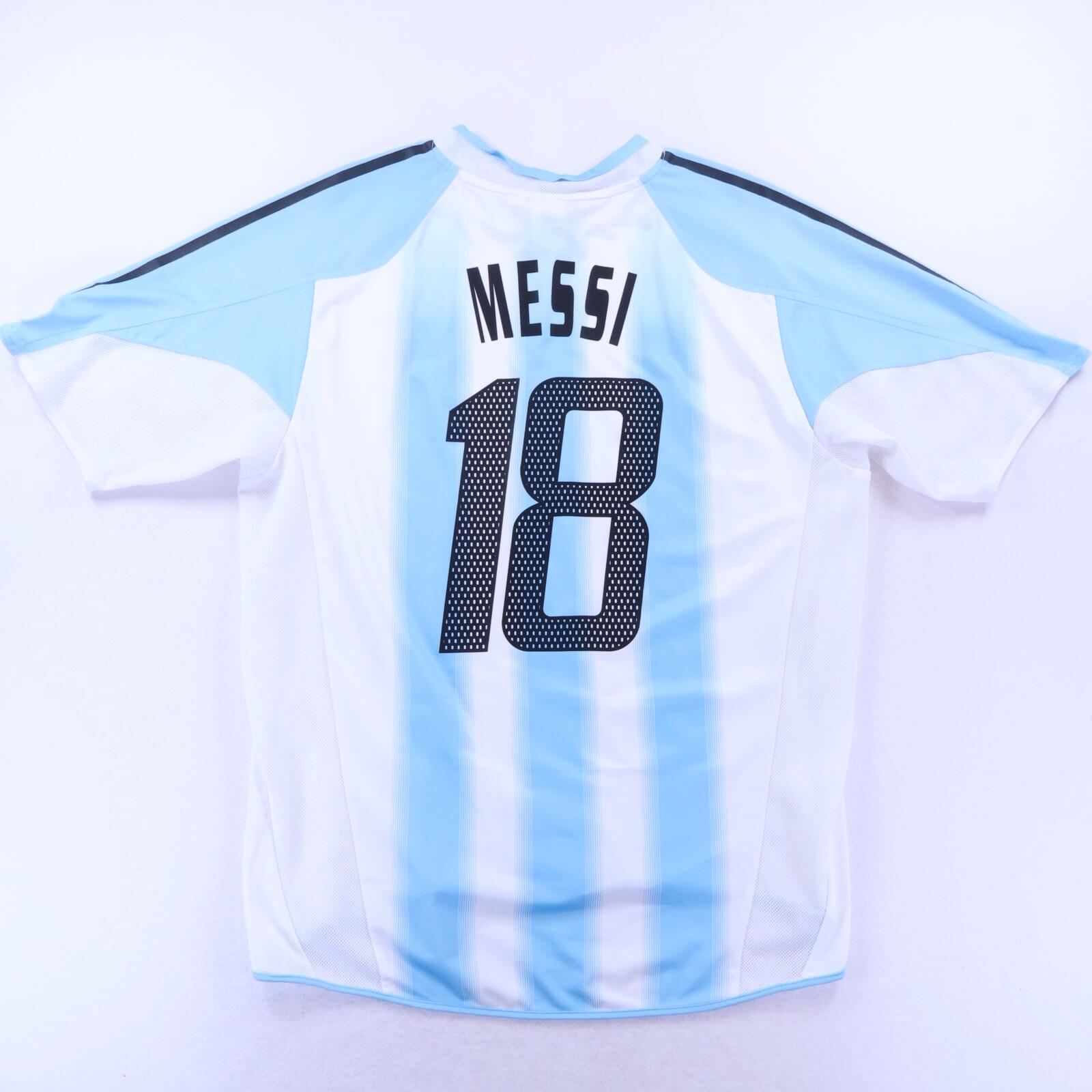 *MINT* Argentina Messi #18 2015/16 Home Shirt - XL